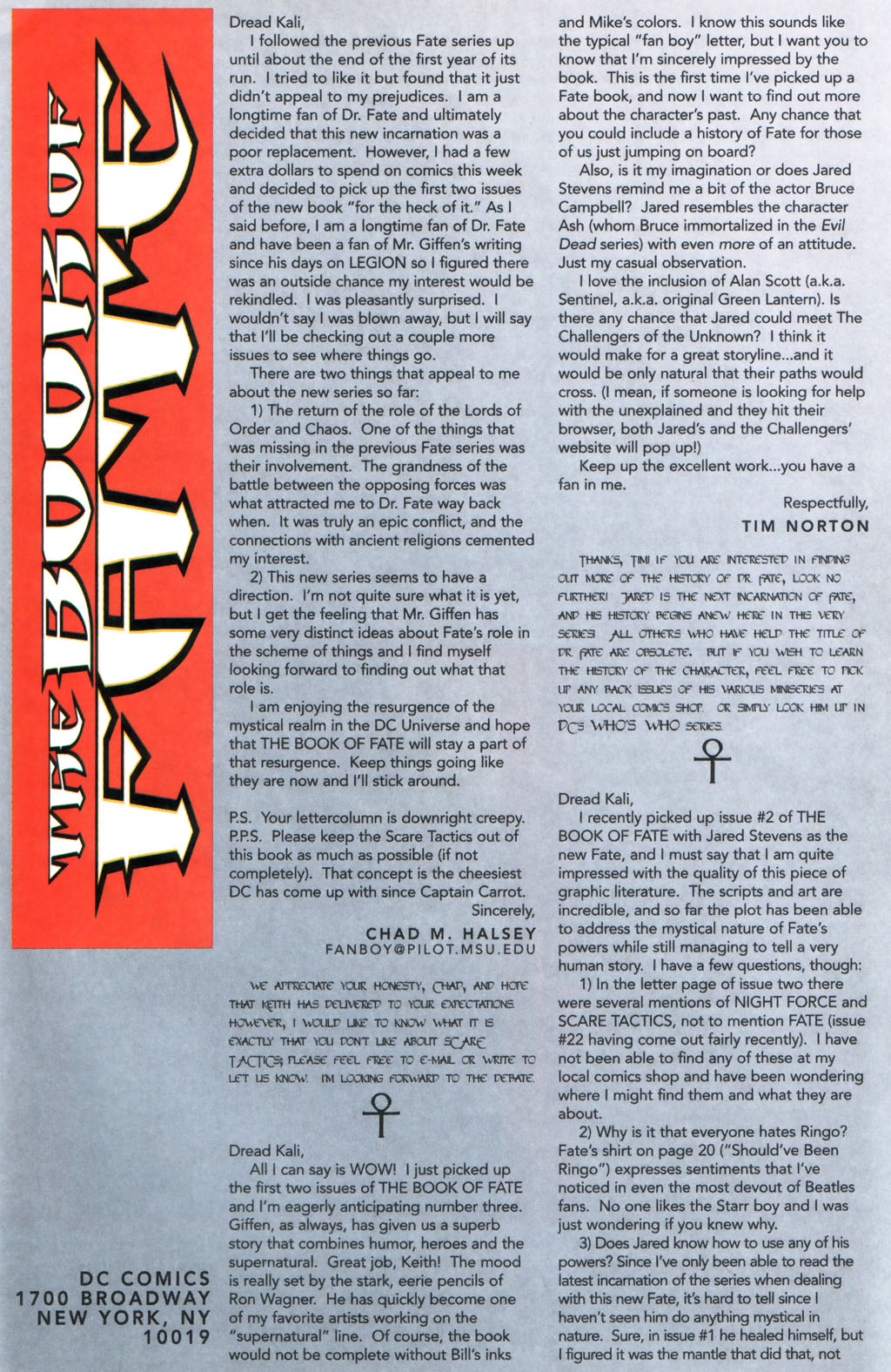 Read online The Book of Fate comic -  Issue #6 - 22