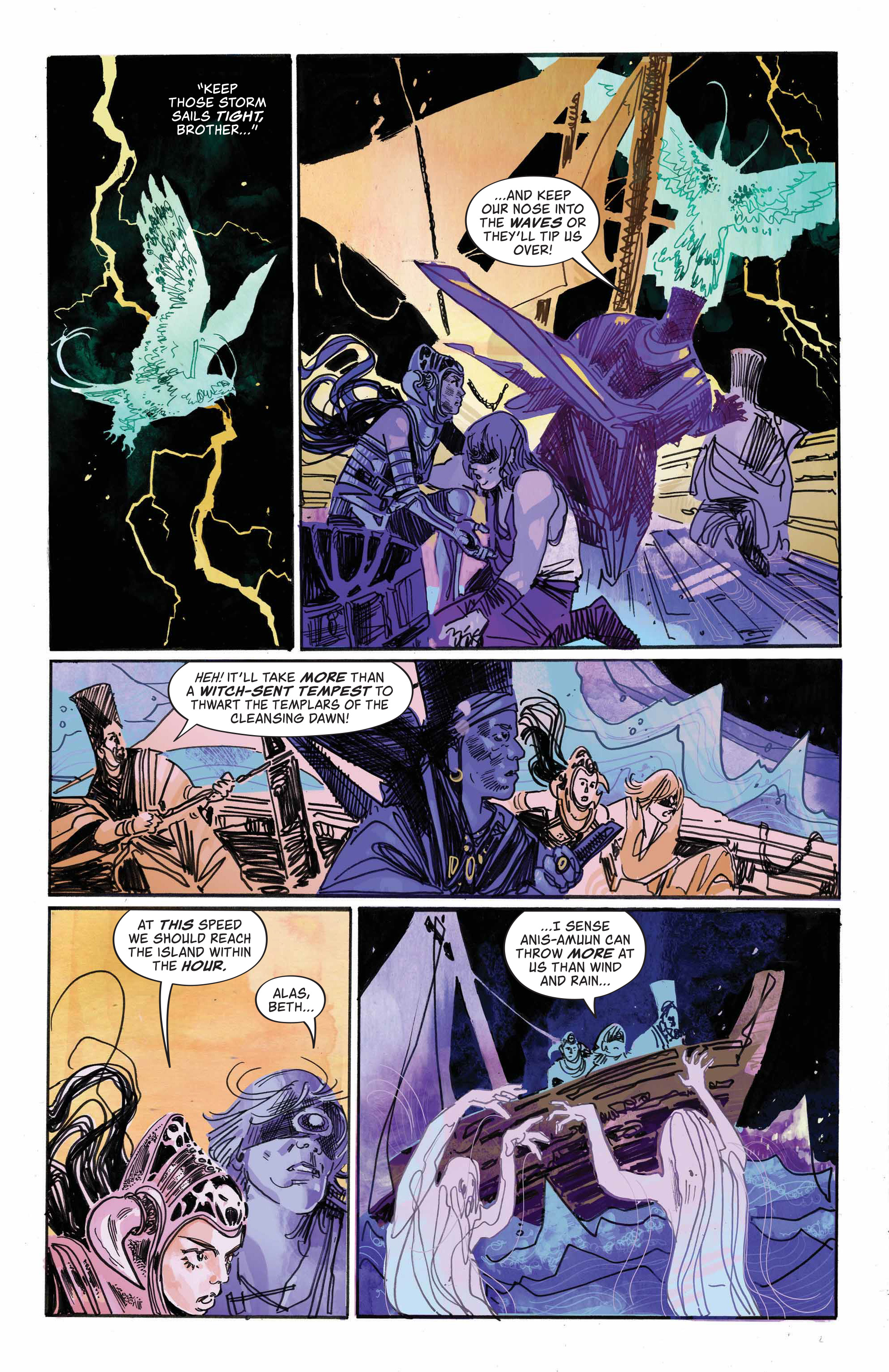 Read online Black Beth: Vengeance be thy name comic -  Issue # TPB - 58