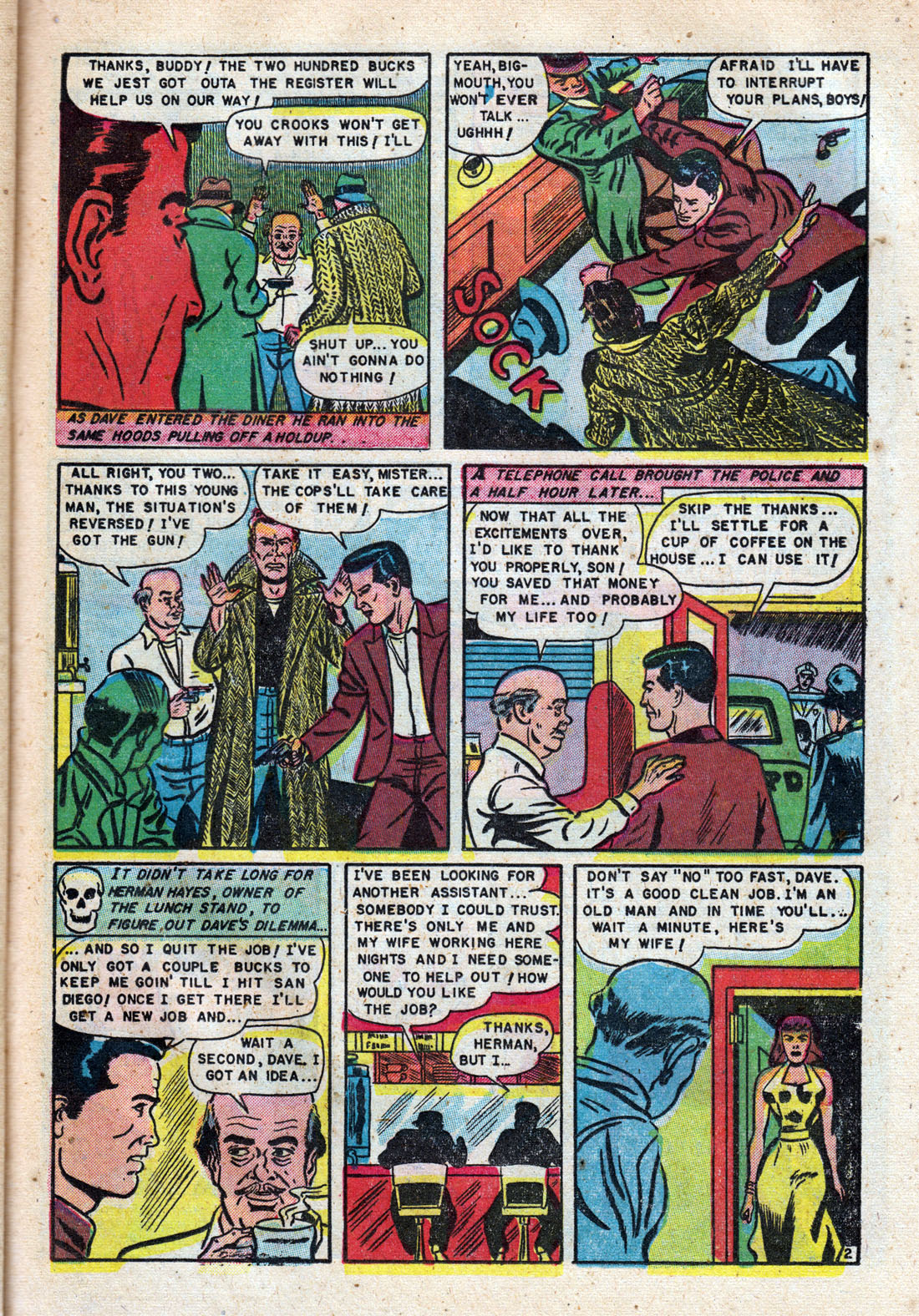 Read online Fight Against Crime comic -  Issue #8 - 21