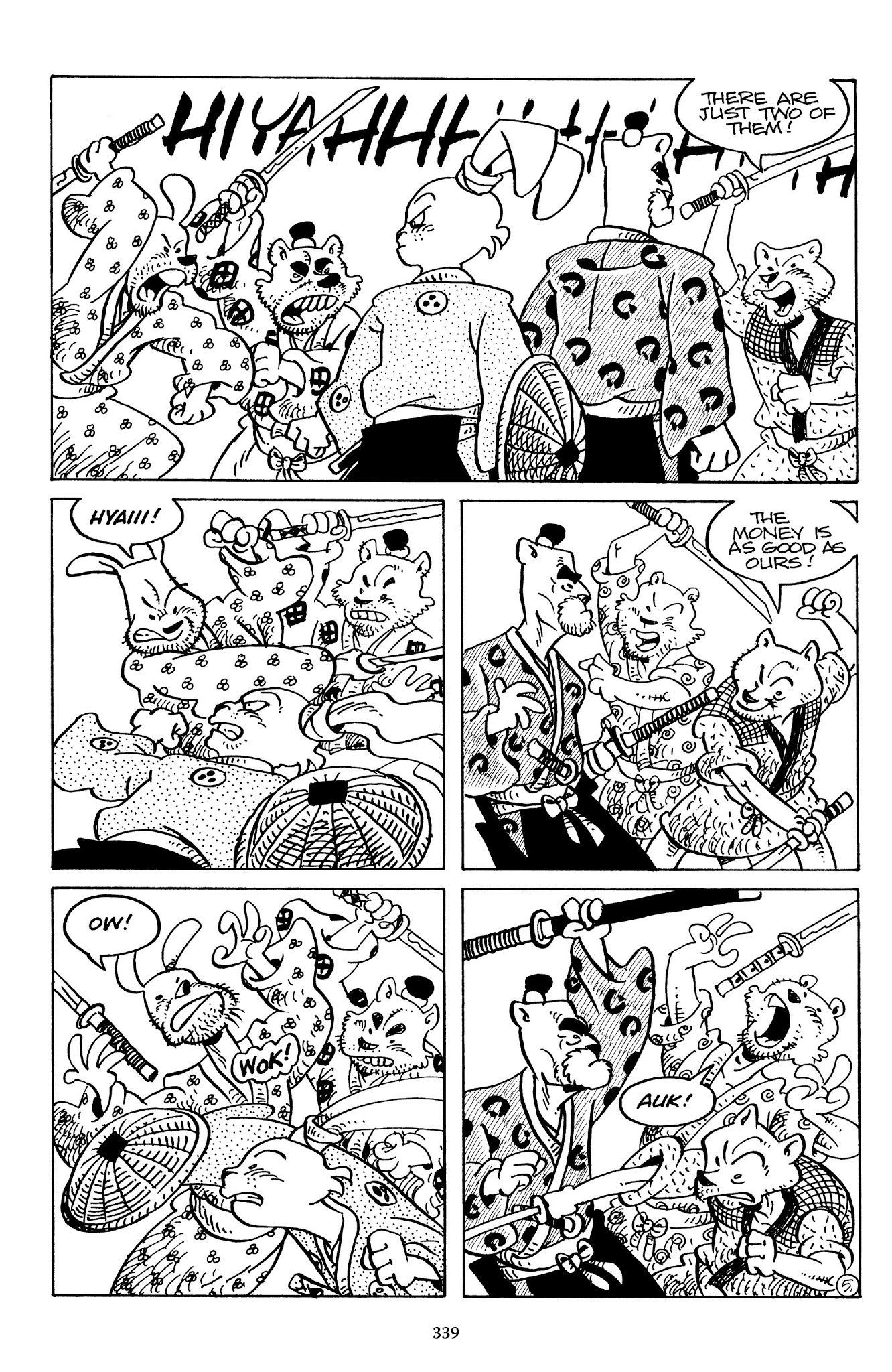Read online The Usagi Yojimbo Saga comic -  Issue # TPB 7 - 334