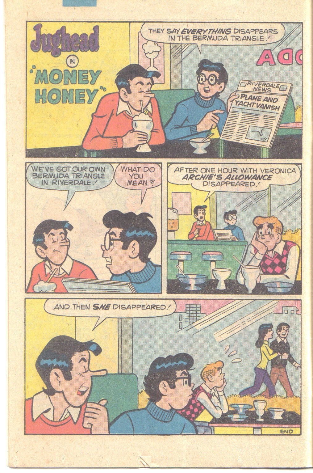 Read online Jughead's Jokes comic -  Issue #73 - 14