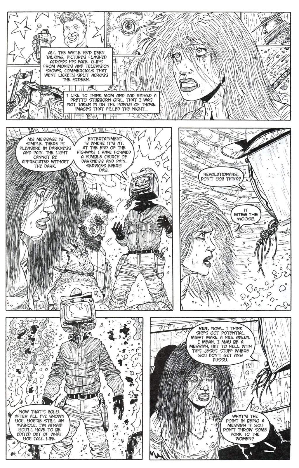 Read online Joe R. Lansdale's The Drive-In 2 comic -  Issue #3 - 23