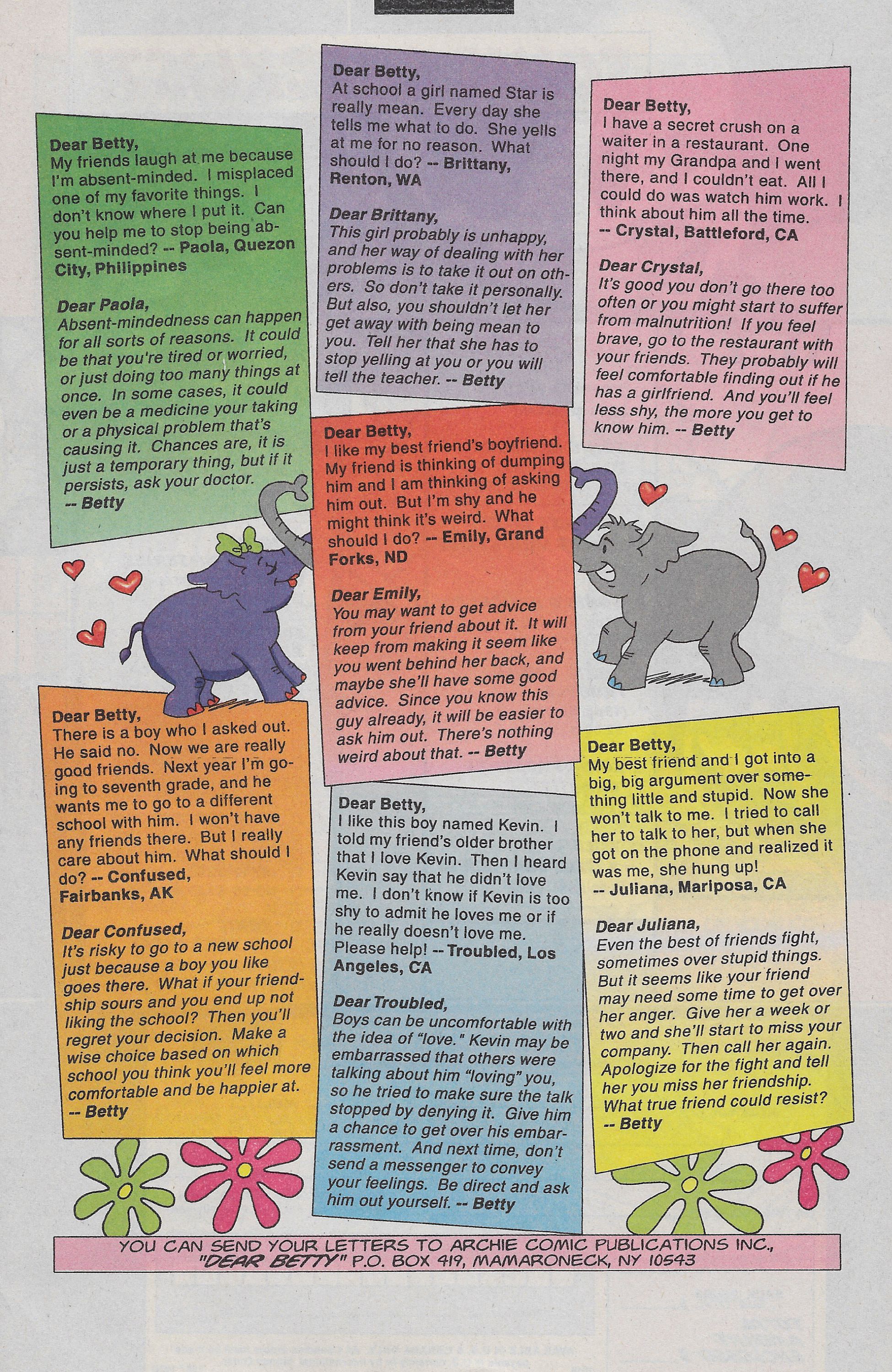 Read online Betty comic -  Issue #37 - 27