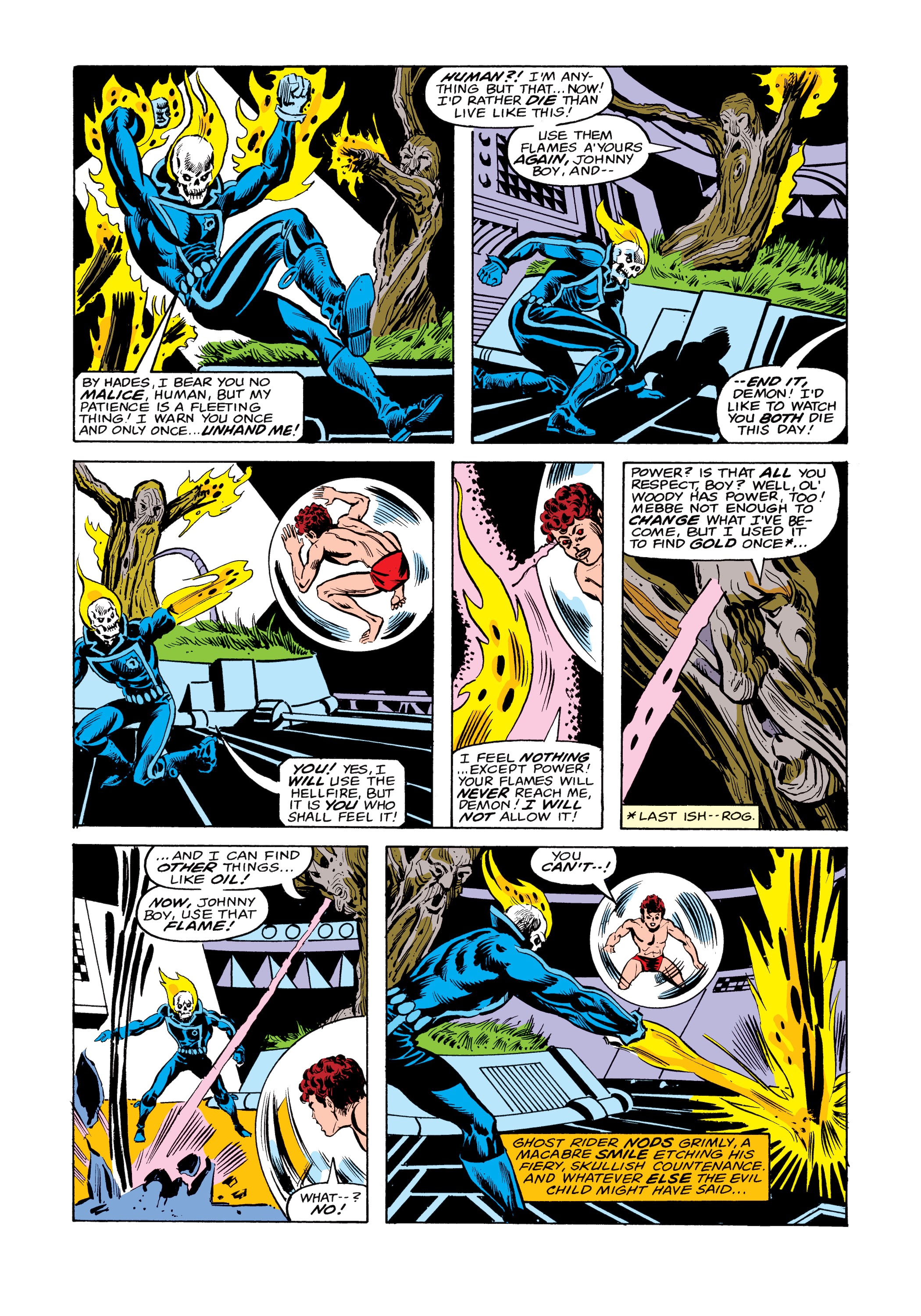 Read online Marvel Masterworks: Ghost Rider comic -  Issue # TPB 3 (Part 3) - 57