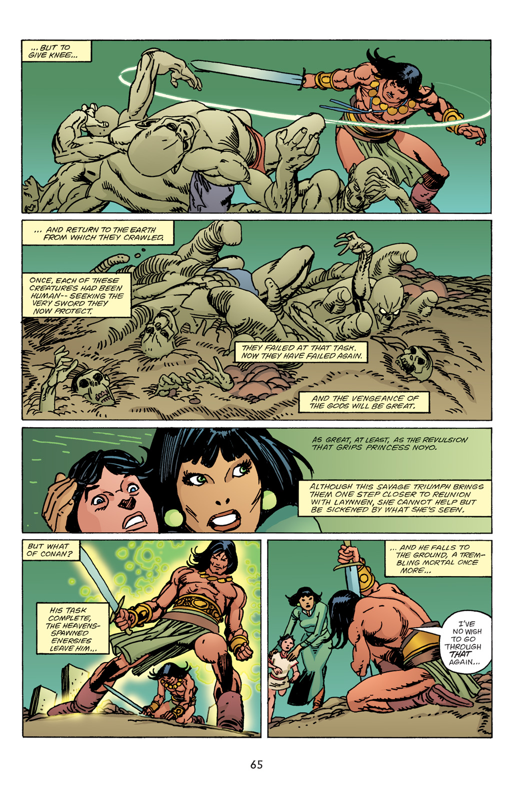 Read online The Chronicles of Conan comic -  Issue # TPB 17 (Part 1) - 65