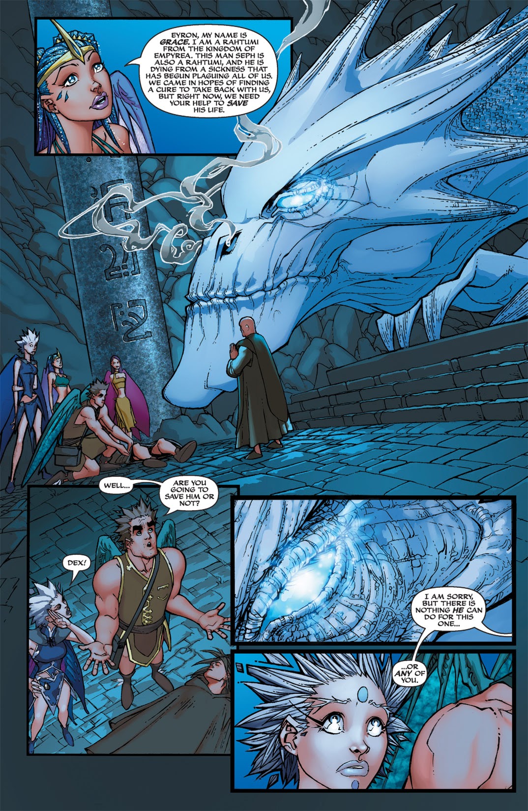 Read online Michael Turner's Soulfire: Shadow Magic comic -  Issue #3 - 13