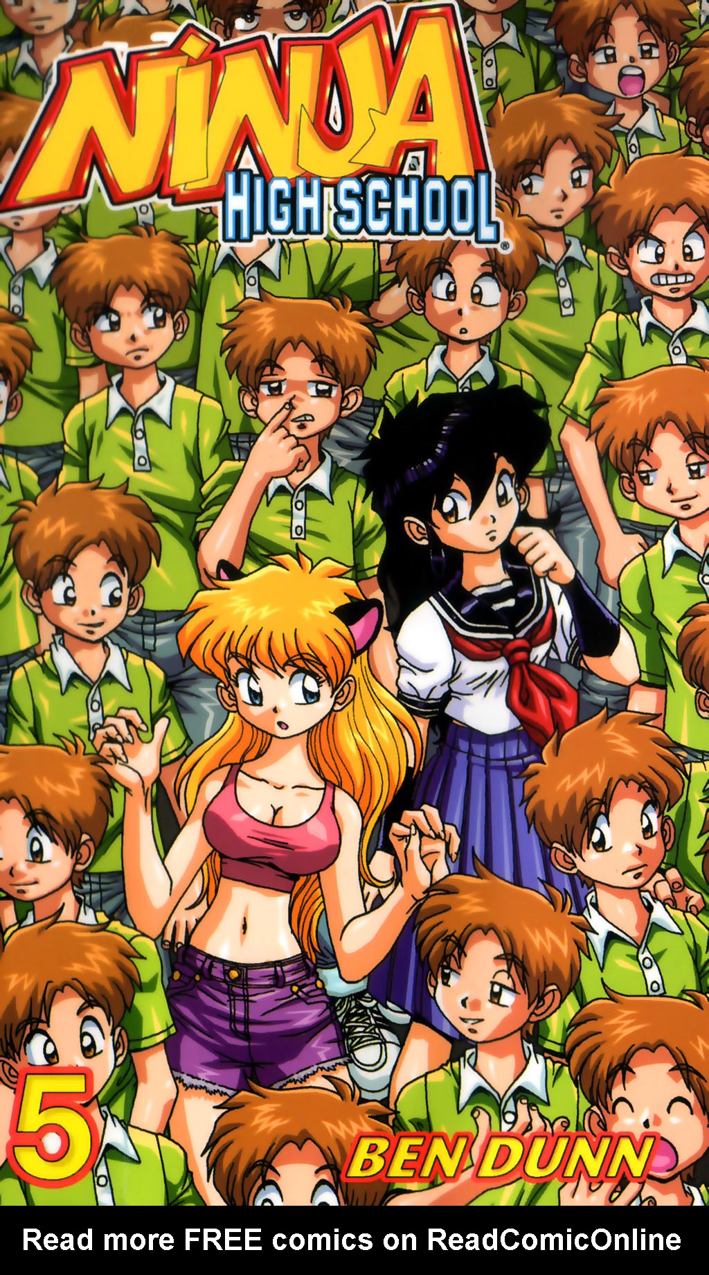 Read online Ninja High School Pocket Manga comic -  Issue #5 - 1