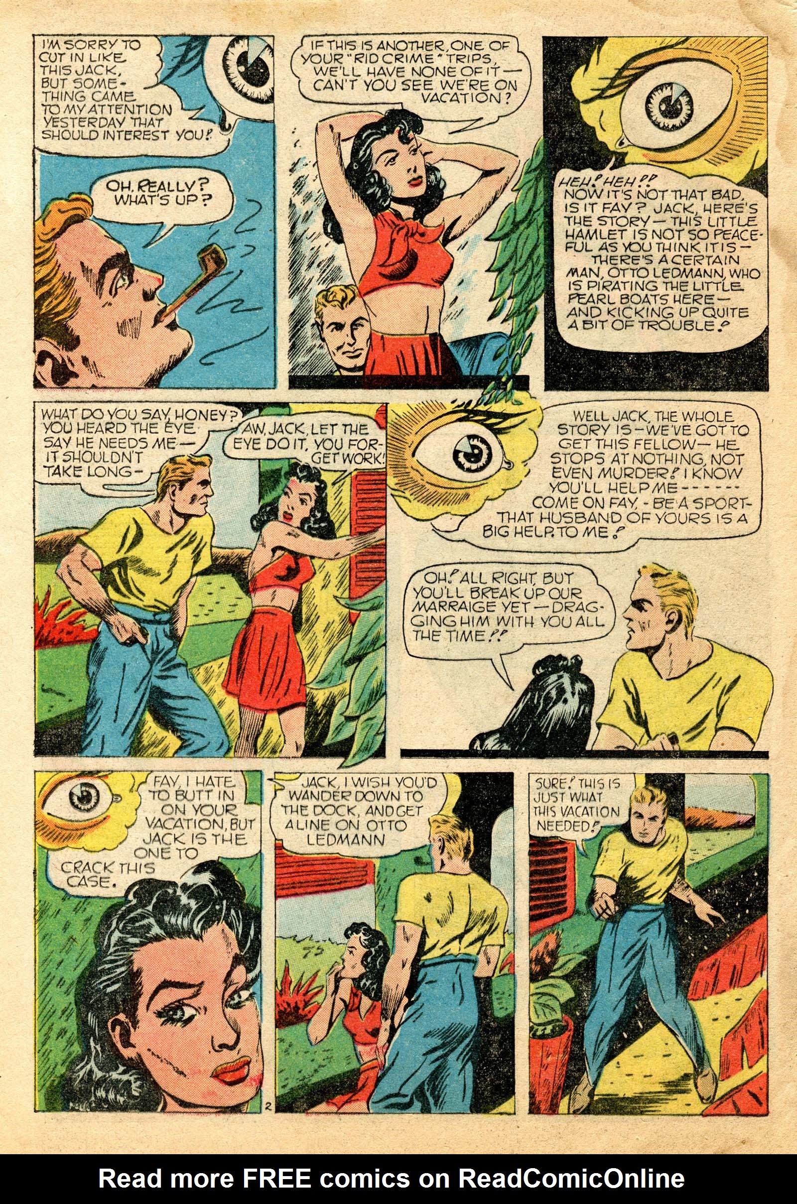 Read online Detective Eye comic -  Issue #2 - 3