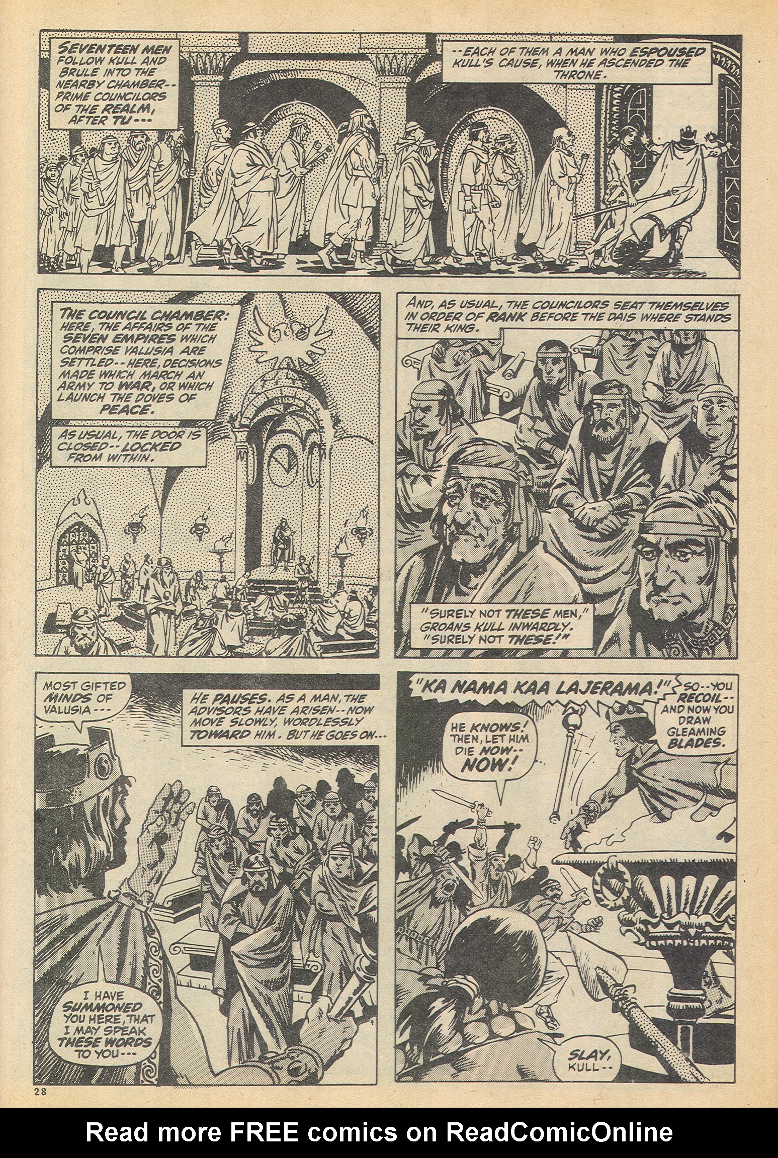Read online The Savage Sword of Conan (1975) comic -  Issue #4 - 28
