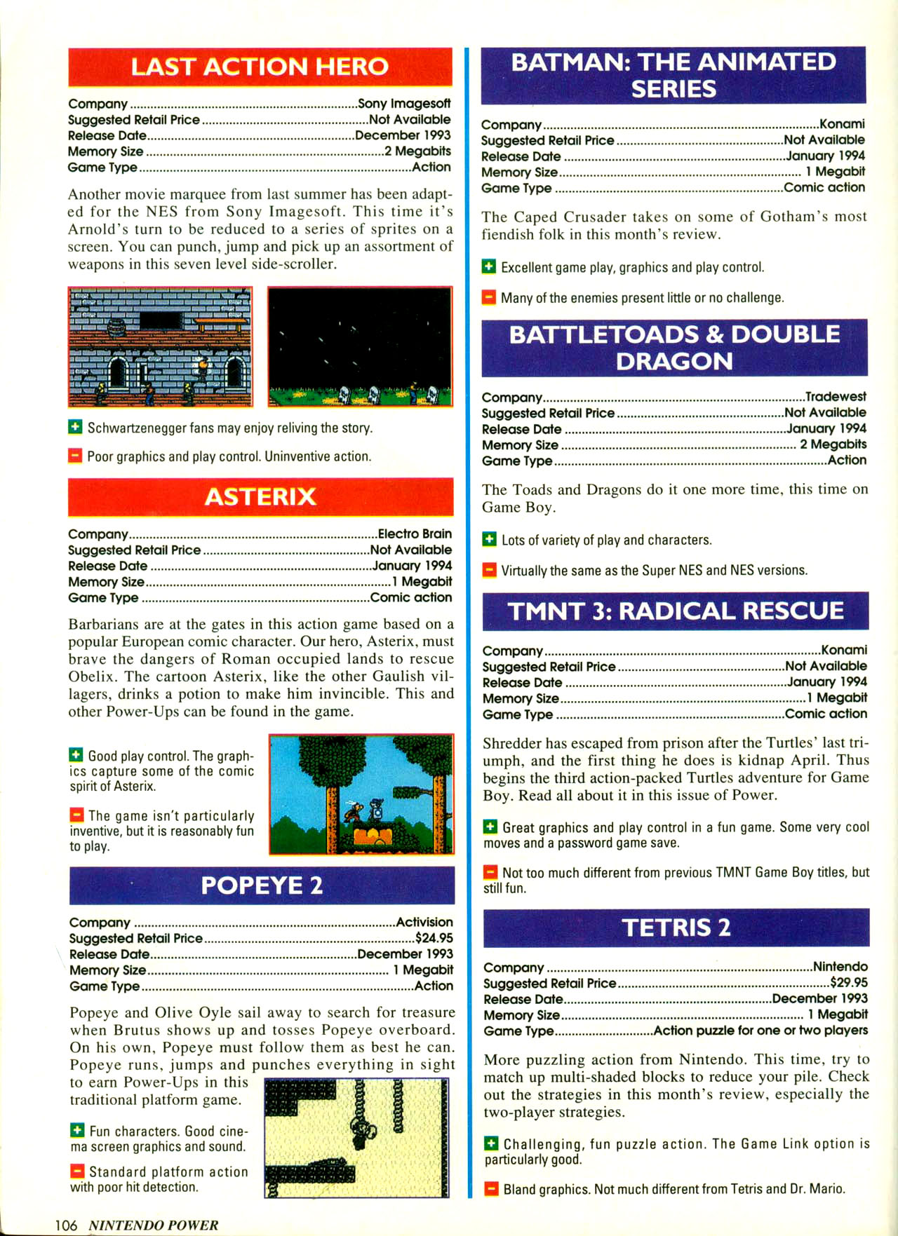 Read online Nintendo Power comic -  Issue #56 - 135
