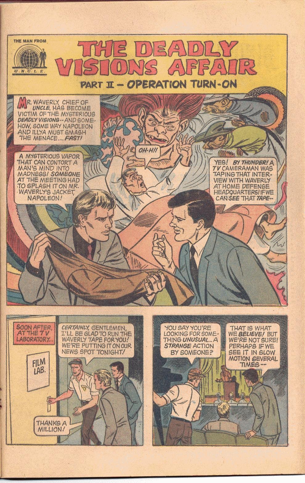 Read online The Man From U.N.C.L.E. comic -  Issue #17 - 16