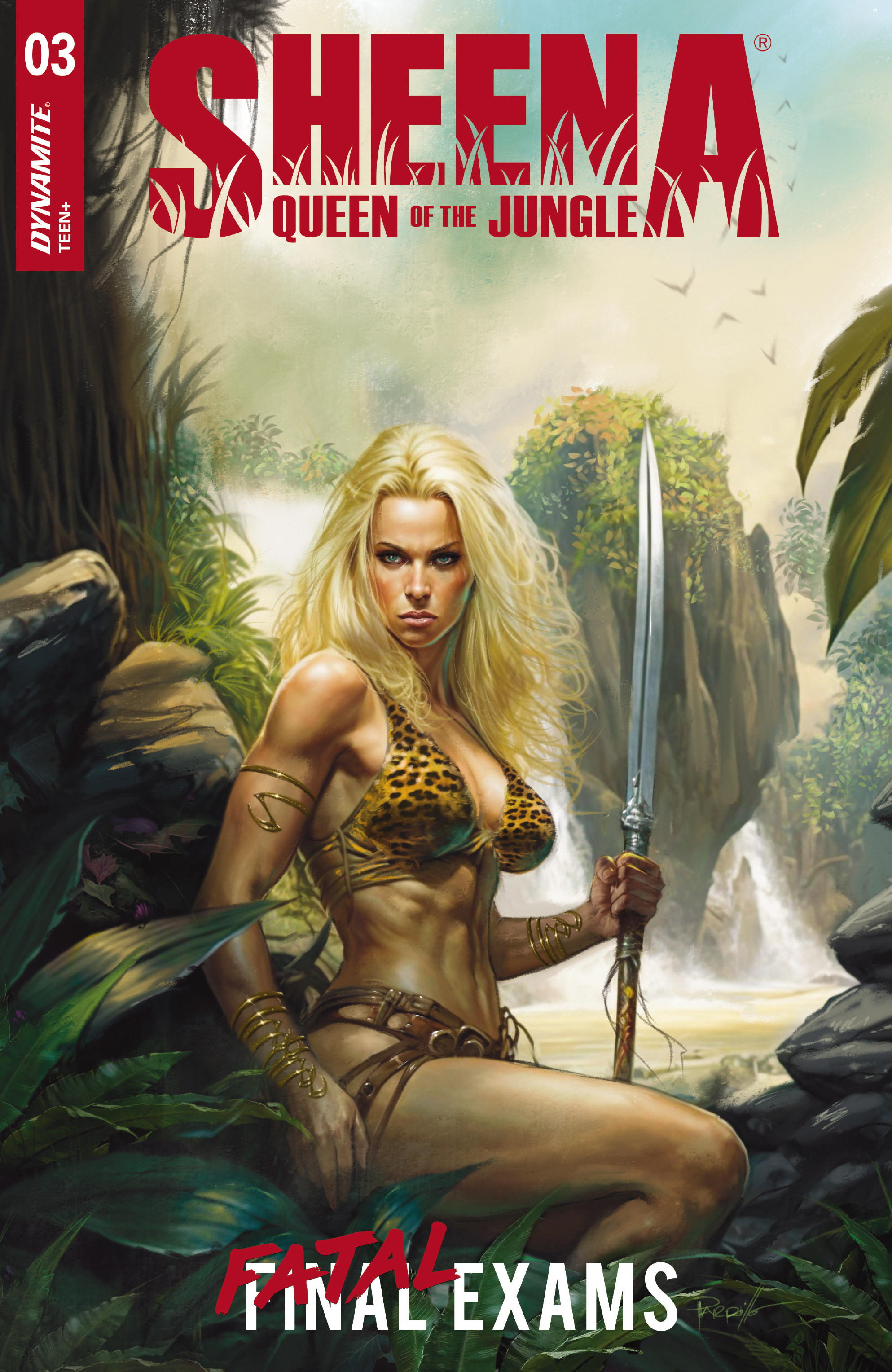 Read online Sheena Queen of the Jungle: Fatal Exams comic -  Issue #3 - 1