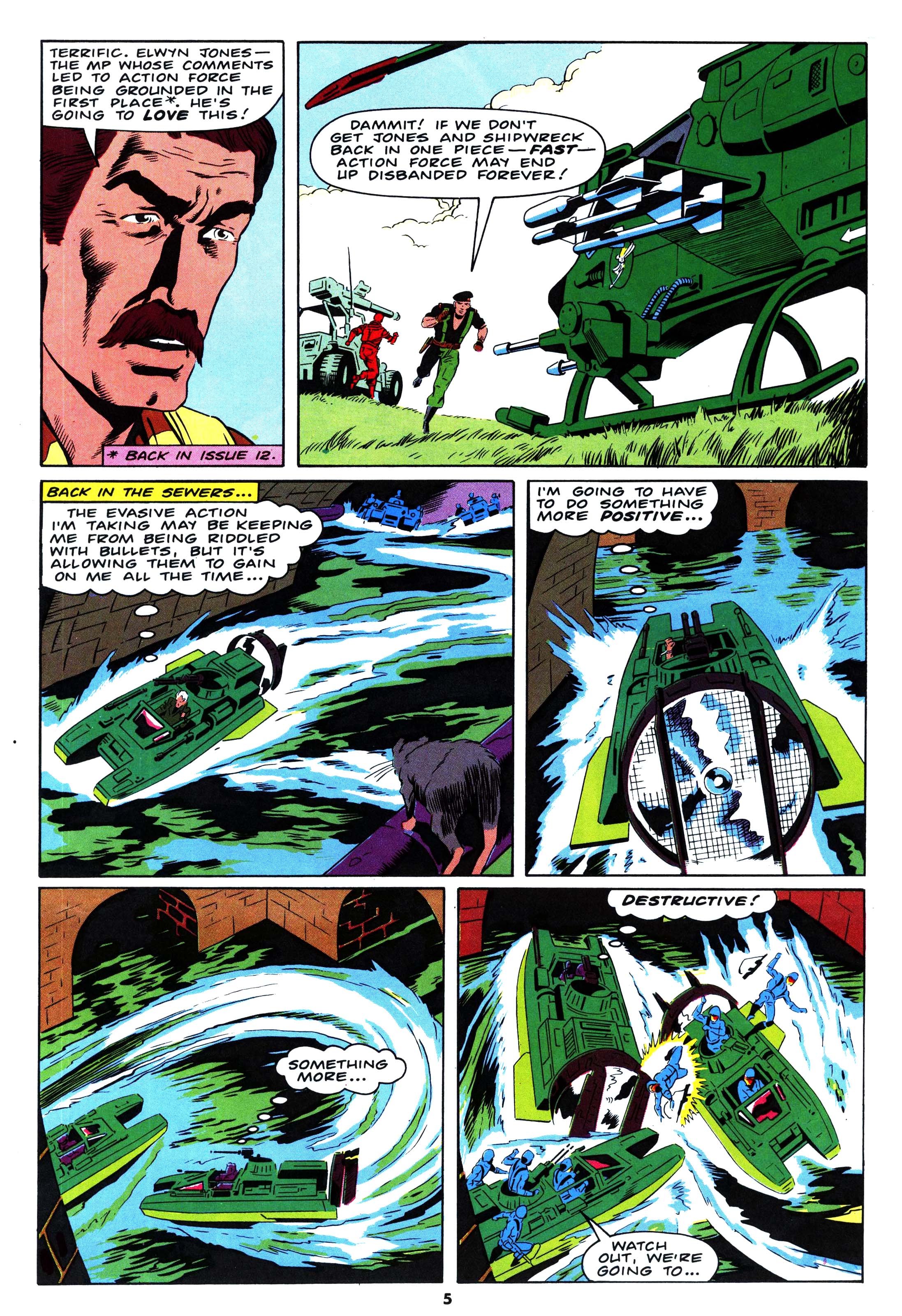 Read online Action Force comic -  Issue #21 - 5