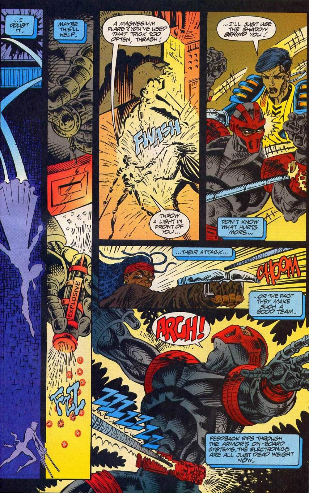 Read online Night Thrasher comic -  Issue #14 - 16