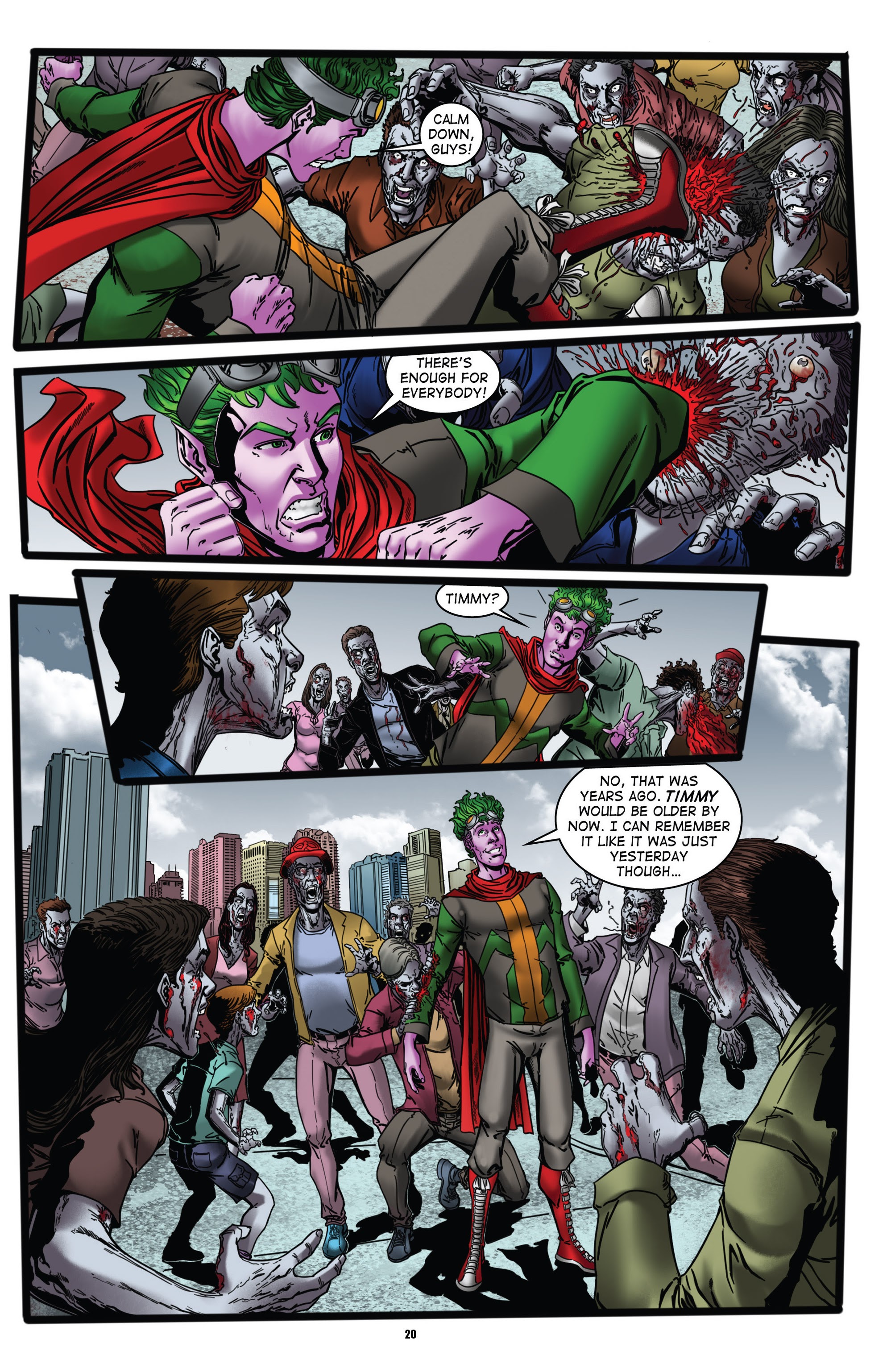 Read online Exciting Comics (2019) comic -  Issue #9 - 22