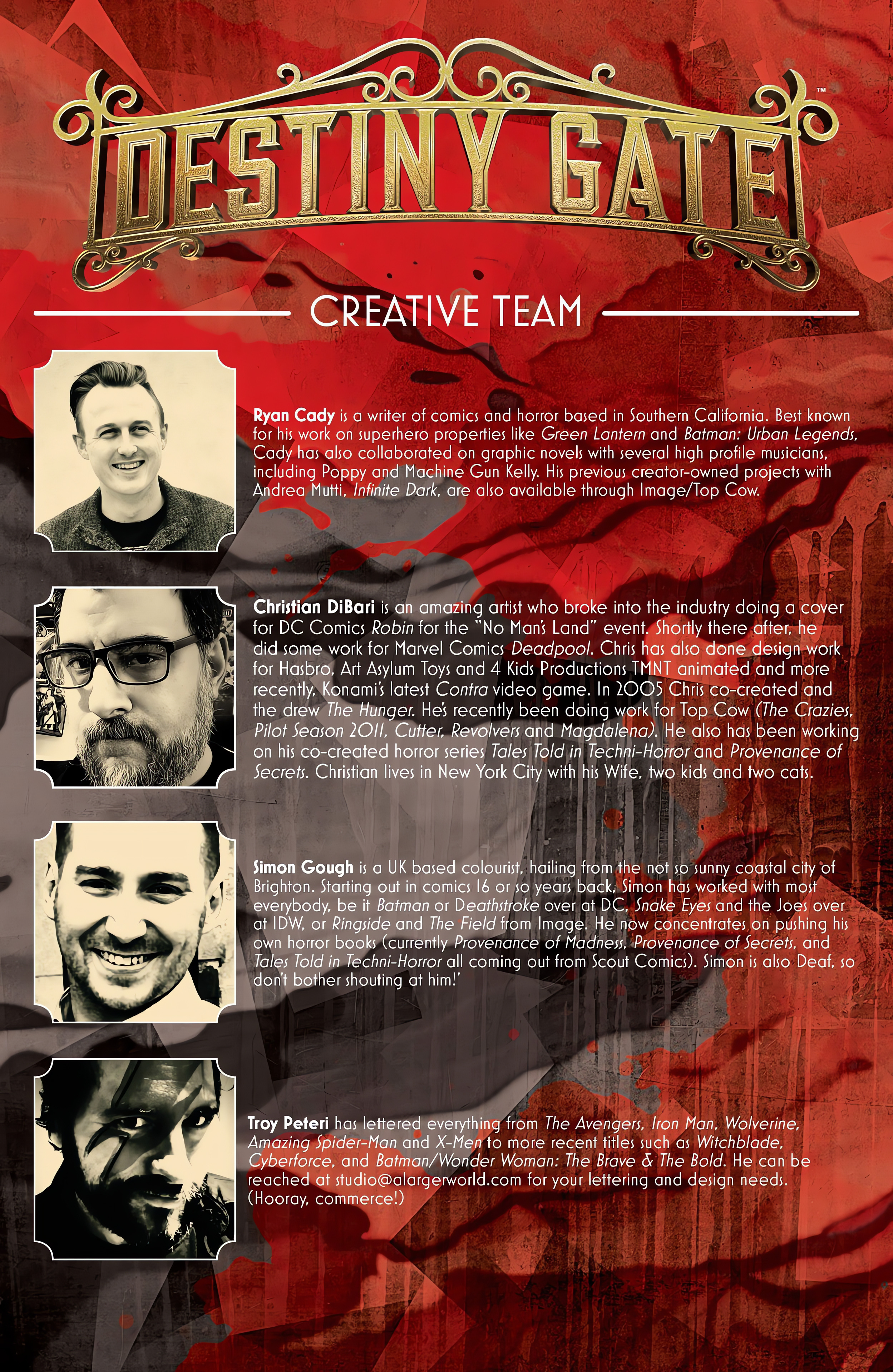 Read online Destiny Gate comic -  Issue #1 - 23