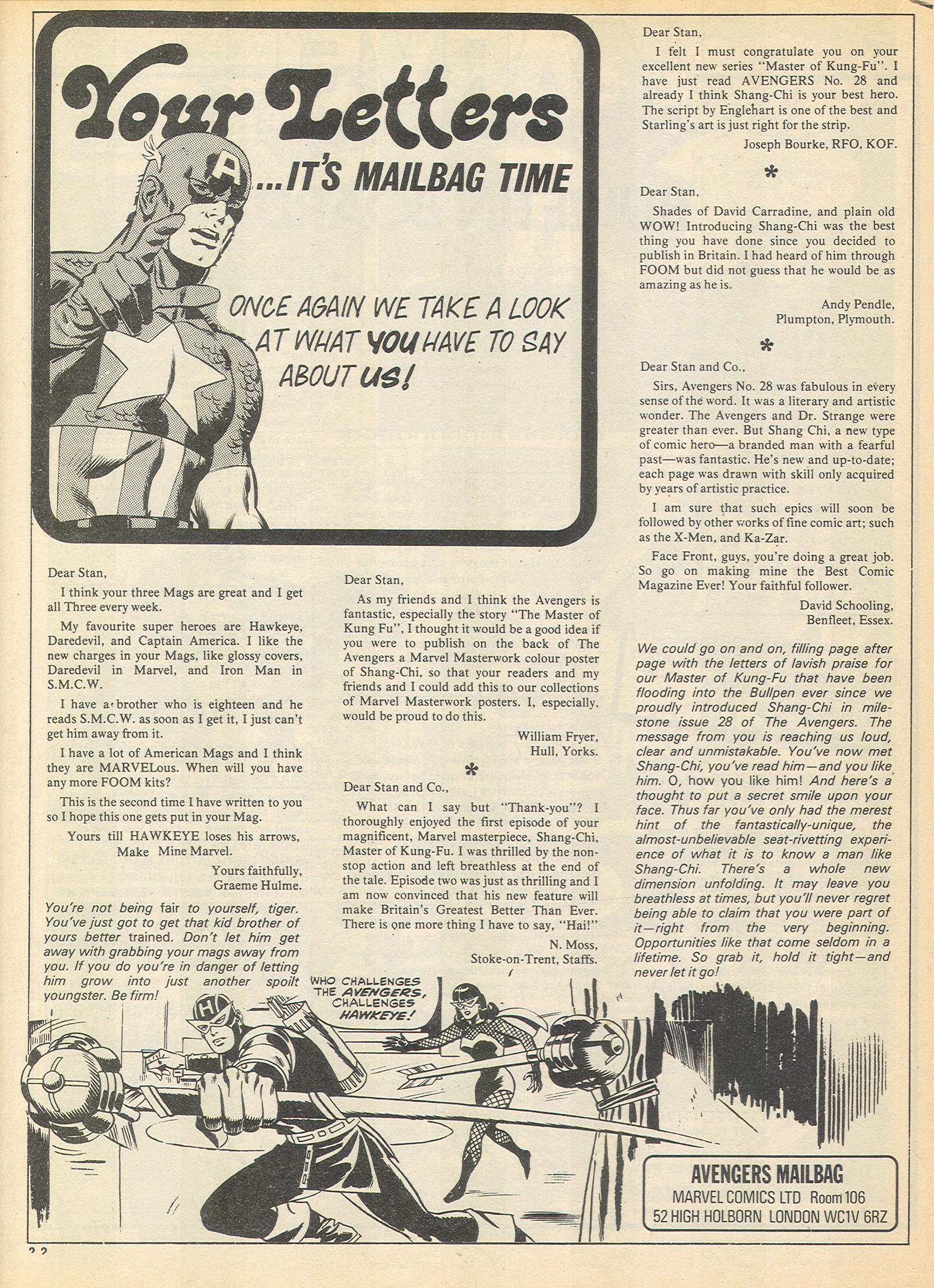 Read online The Avengers (1973) comic -  Issue #39 - 22