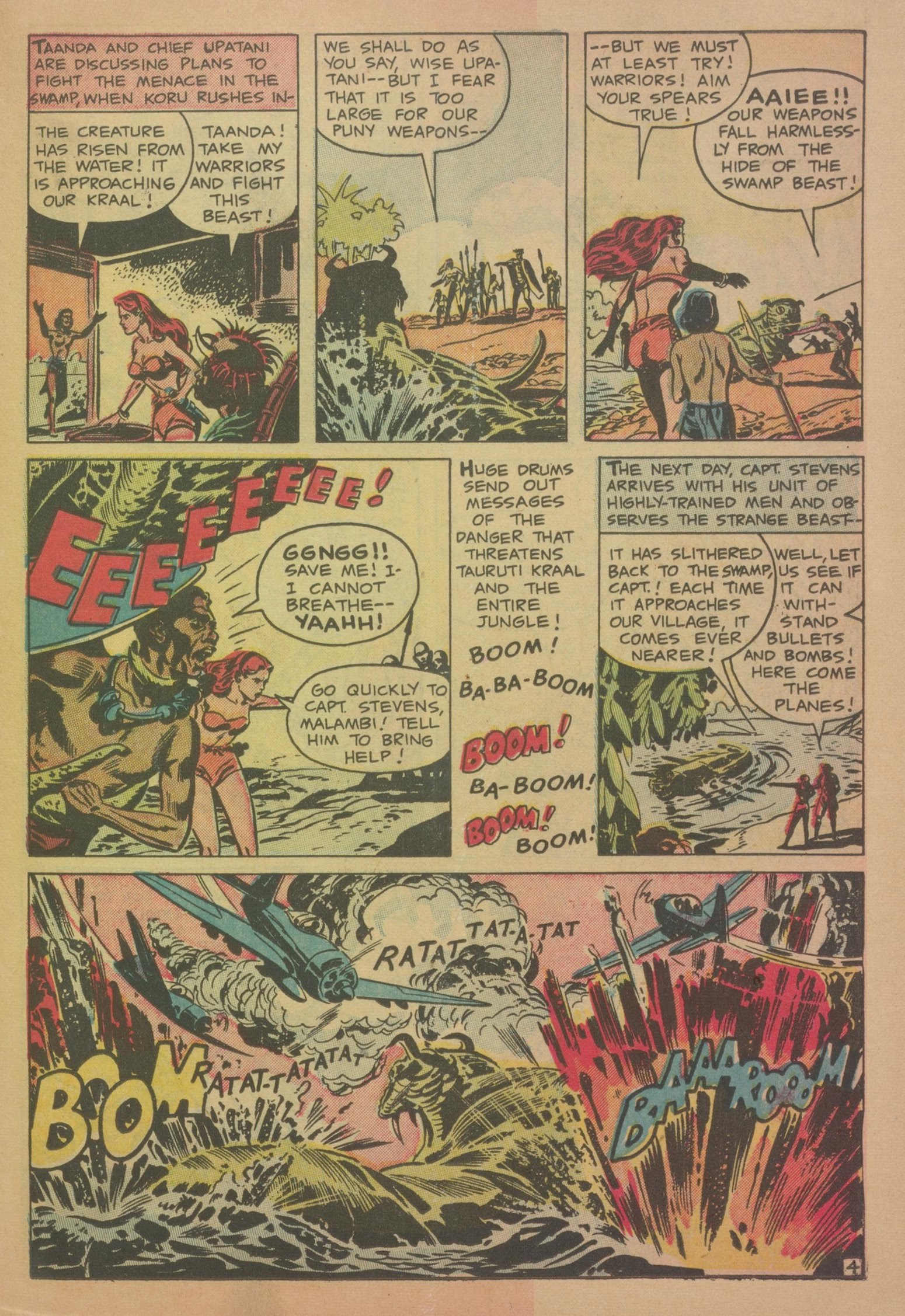 Read online Taanda White Princess of the Jungle comic -  Issue #4 - 23