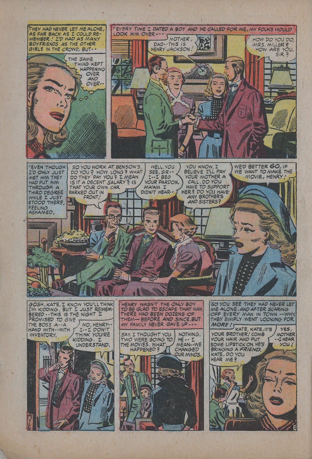 Read online Young Love (1949) comic -  Issue #68 - 4