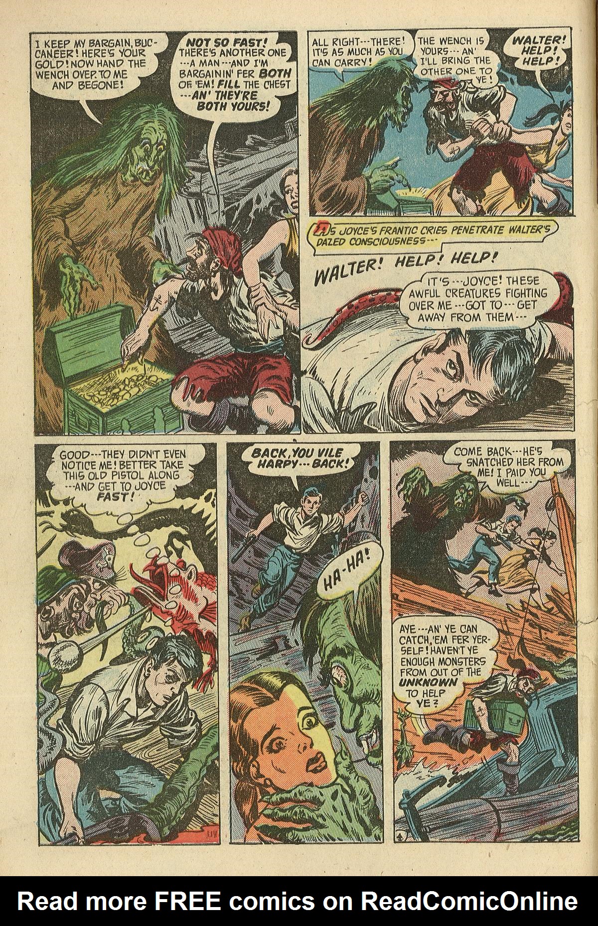 Read online Adventures Into The Unknown comic -  Issue #47 - 6