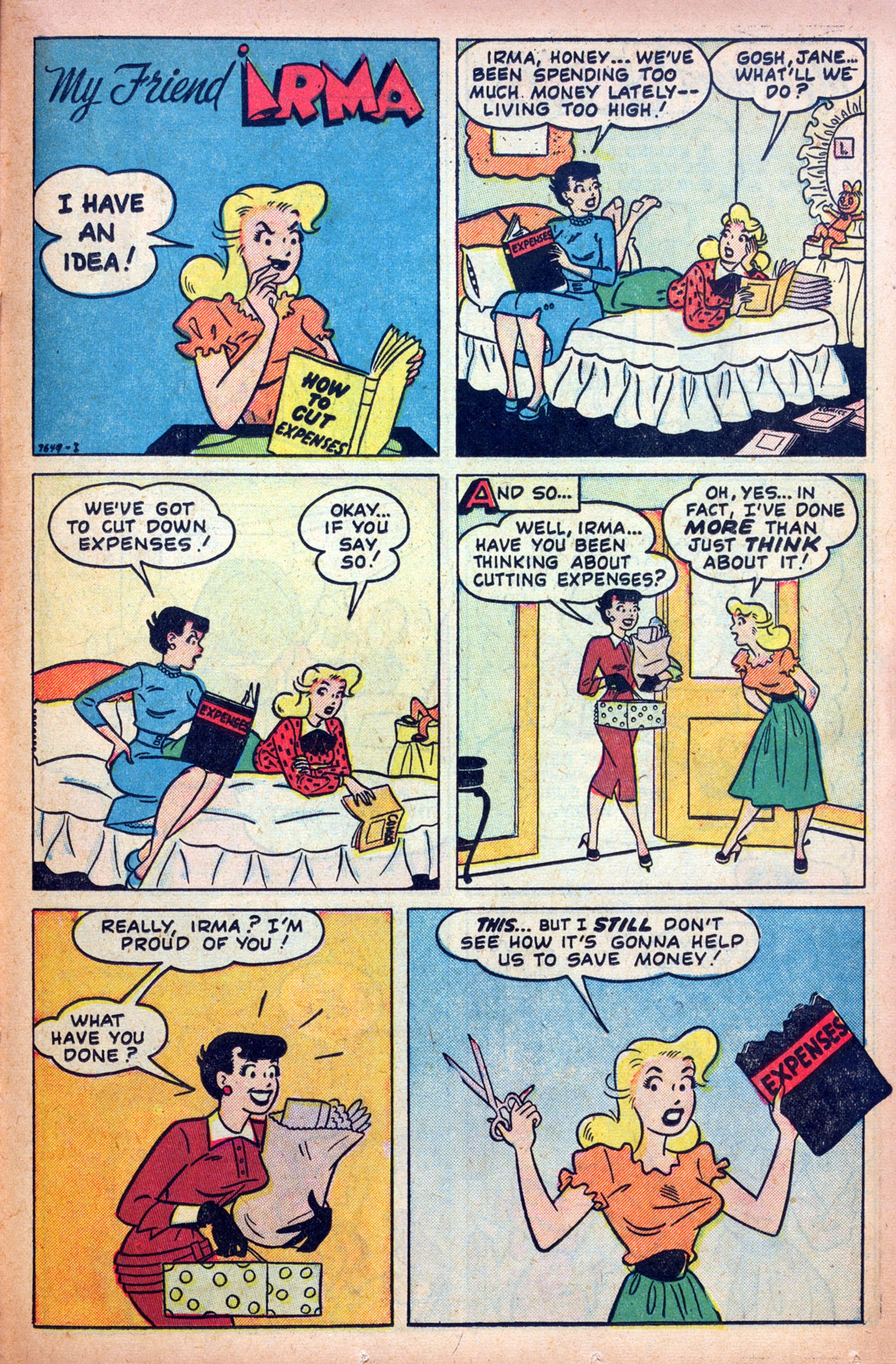 Read online My Friend Irma comic -  Issue #7 - 31