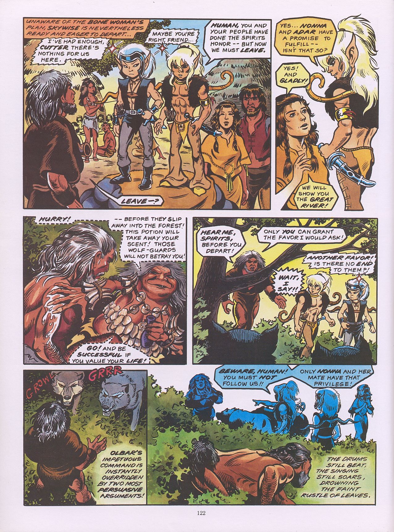 Read online ElfQuest (Starblaze Edition) comic -  Issue # TPB 2 - 132