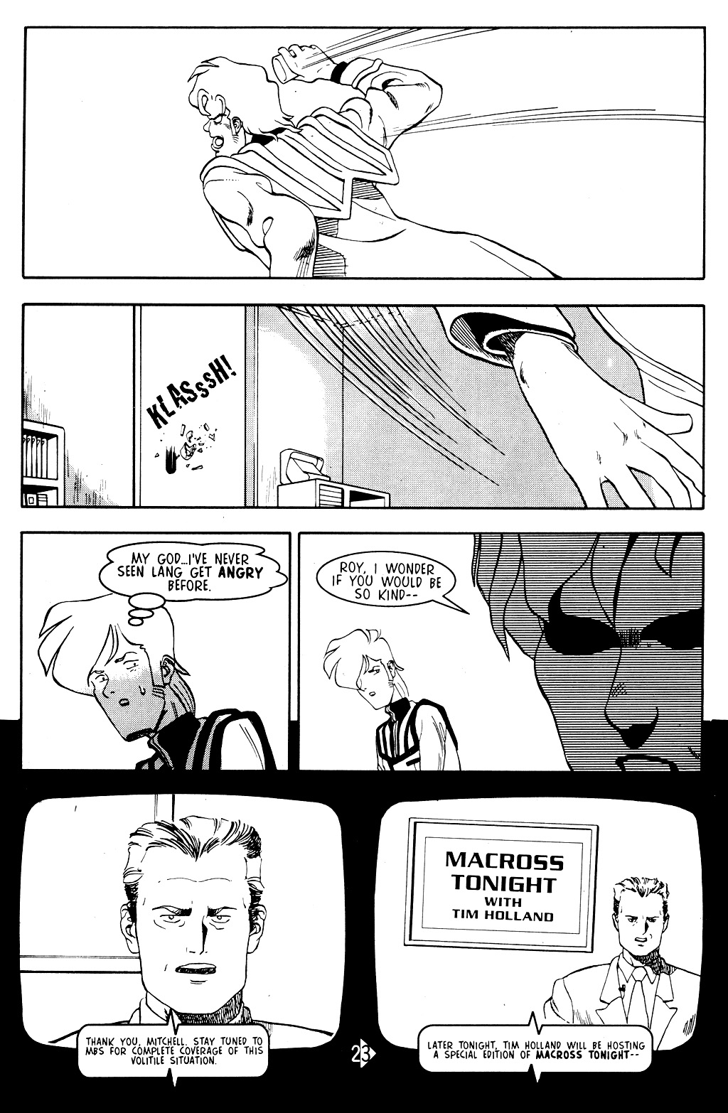 Read online Robotech: Return to Macross comic -  Issue #24 - 25