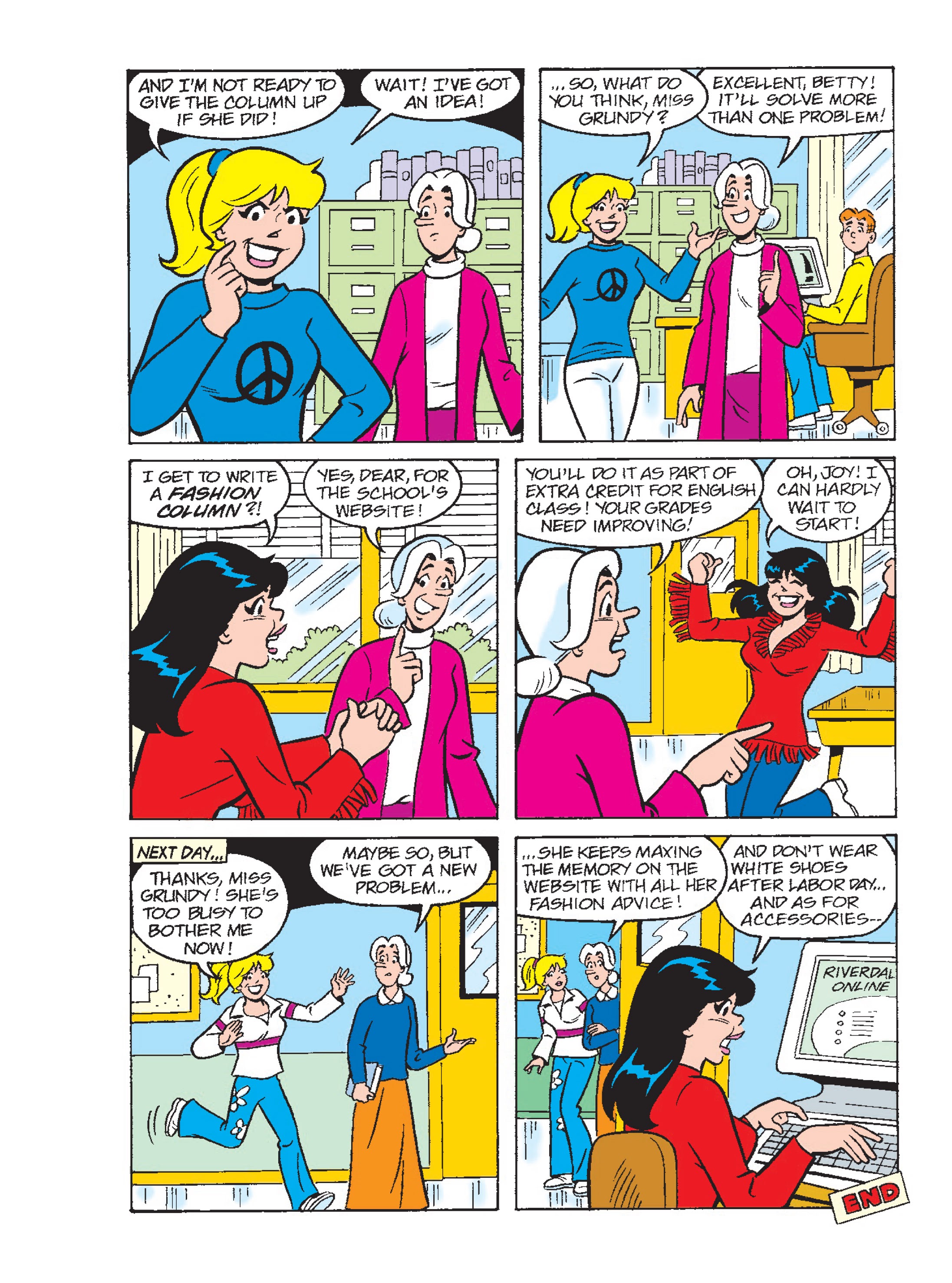 Read online Betty & Veronica Friends Double Digest comic -  Issue #268 - 147