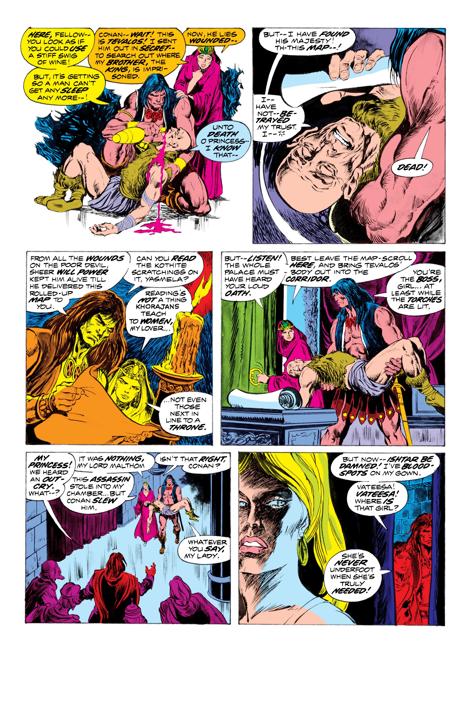 Read online Conan the Barbarian Epic Collection: The Original Marvel Years - Of Once and Future Kings comic -  Issue # TPB (Part 3) - 67