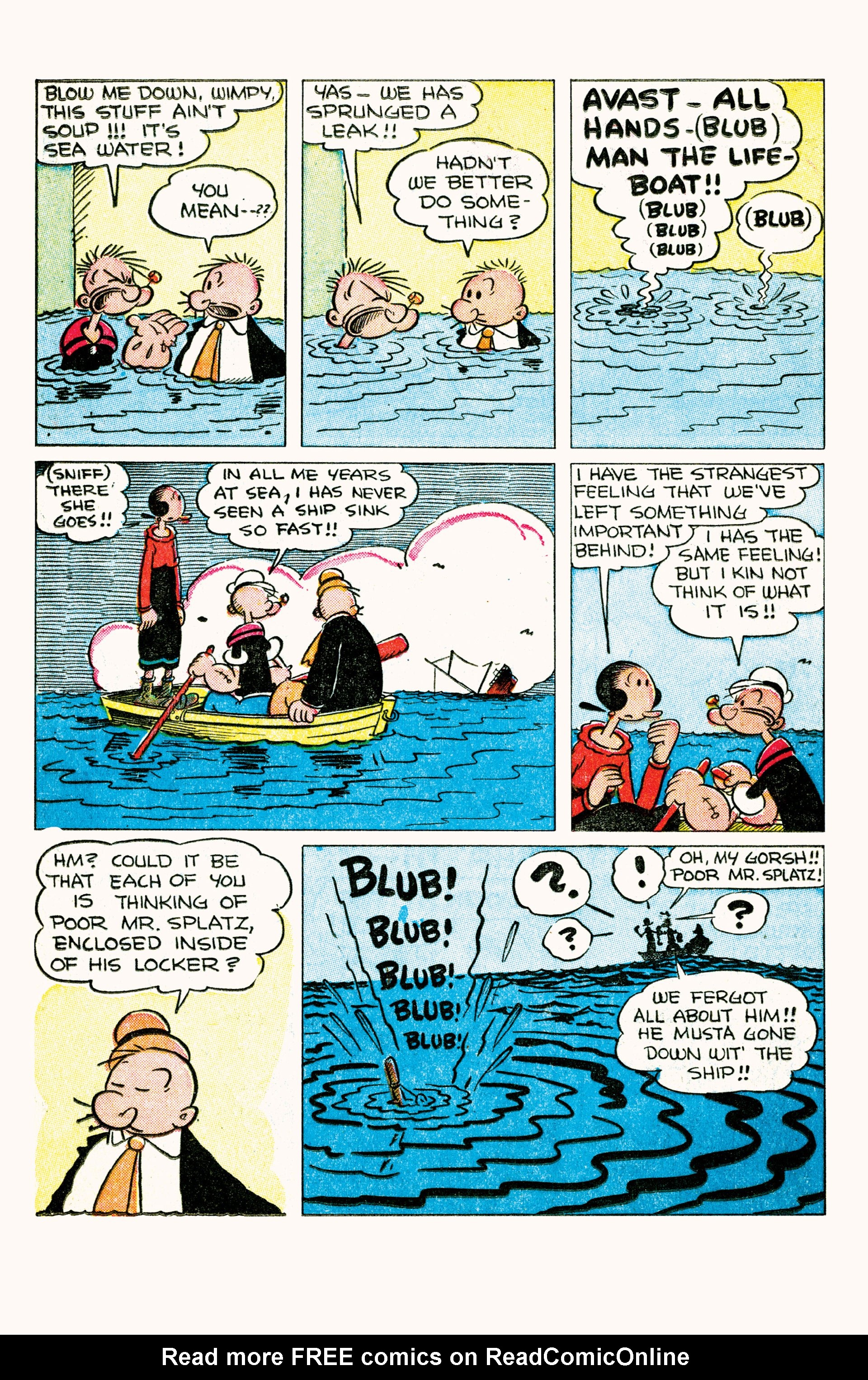 Read online Classic Popeye comic -  Issue #13 - 16