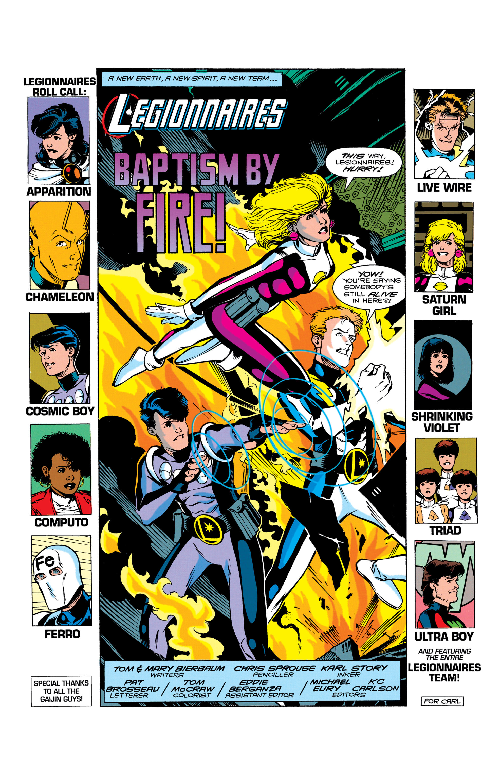 Read online Legionnaires comic -  Issue #1 - 2