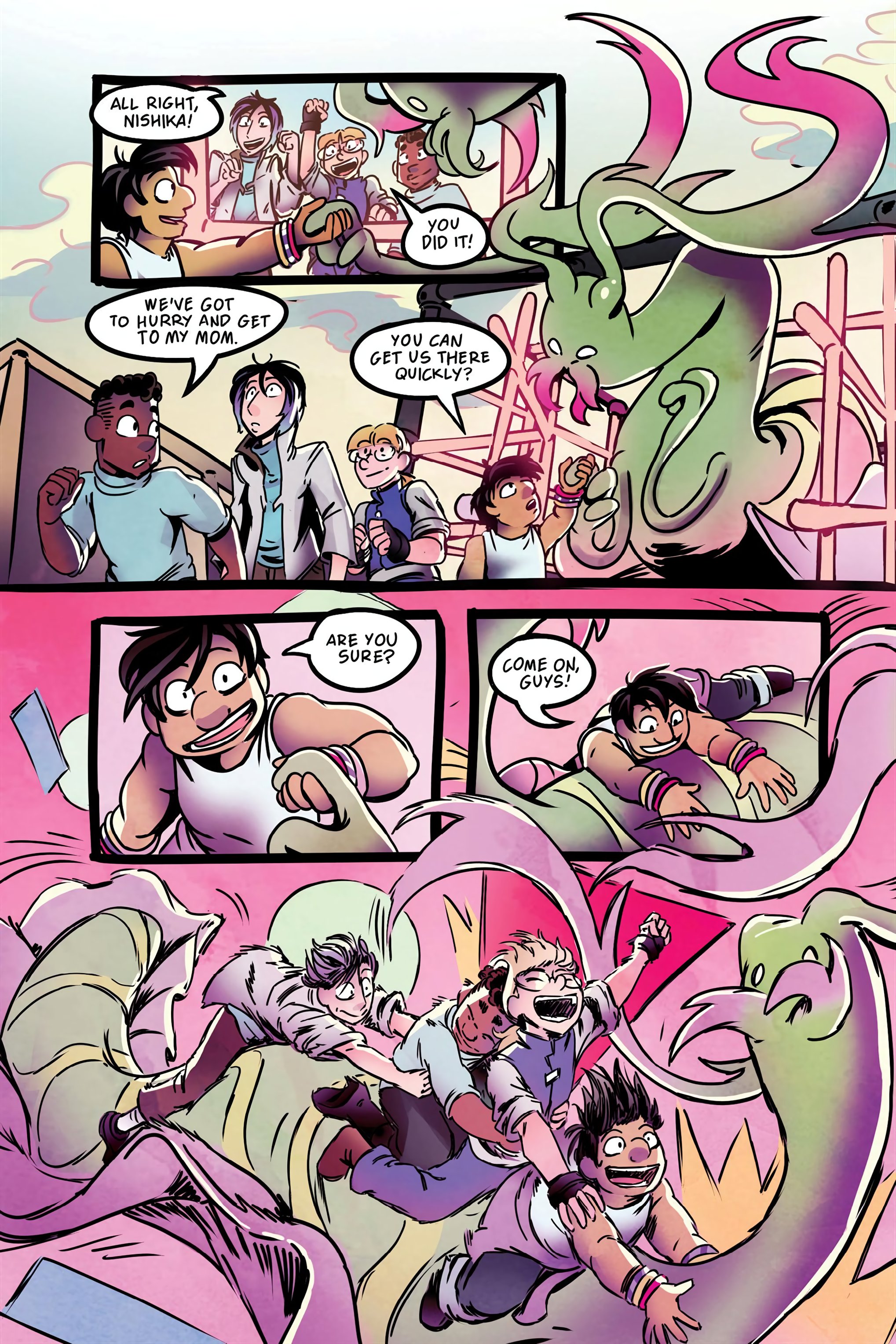Read online Cosmic Cadets: Contact! comic -  Issue # TPB (Part 2) - 40