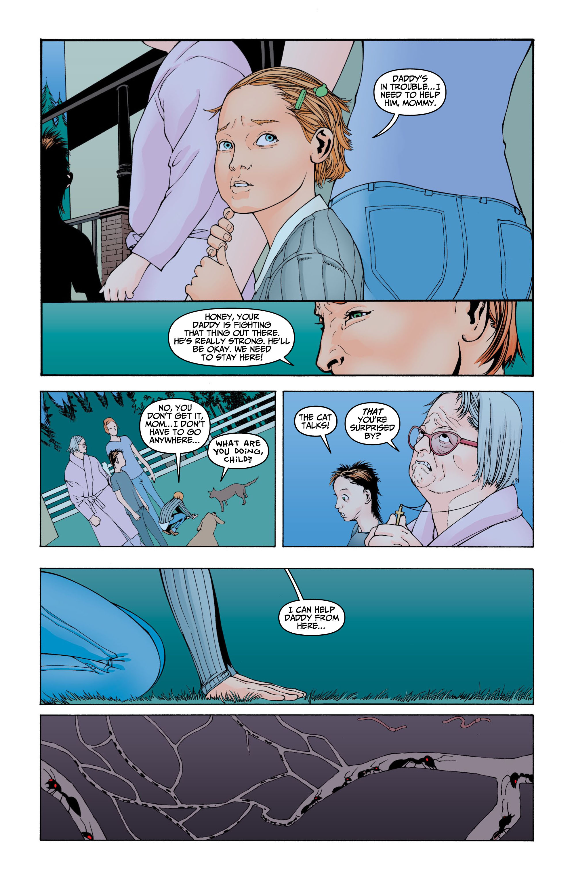Read online Animal Man: The Hunt comic -  Issue # TPB - 100