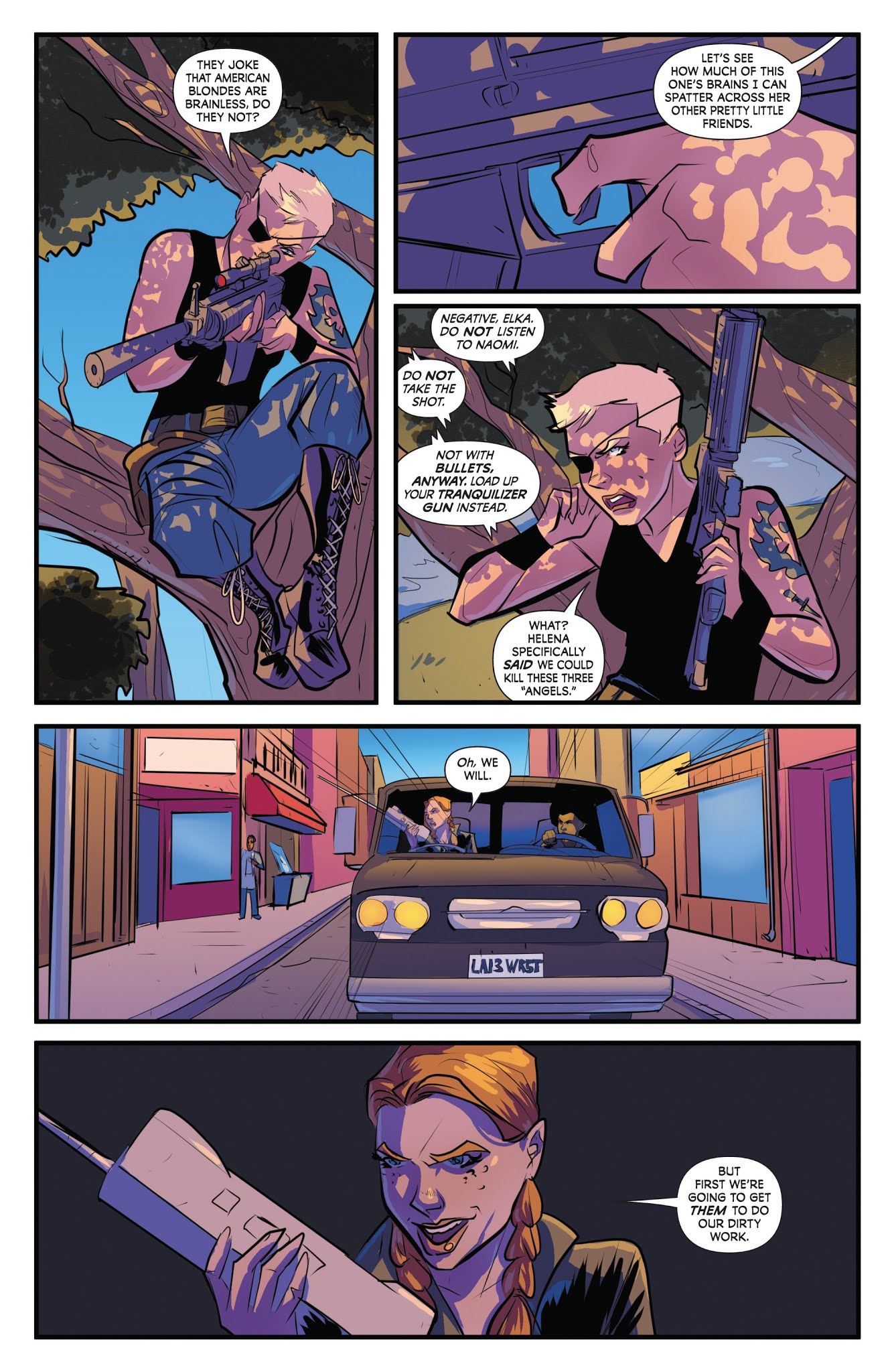 Read online Charlie's Angels comic -  Issue #4 - 10
