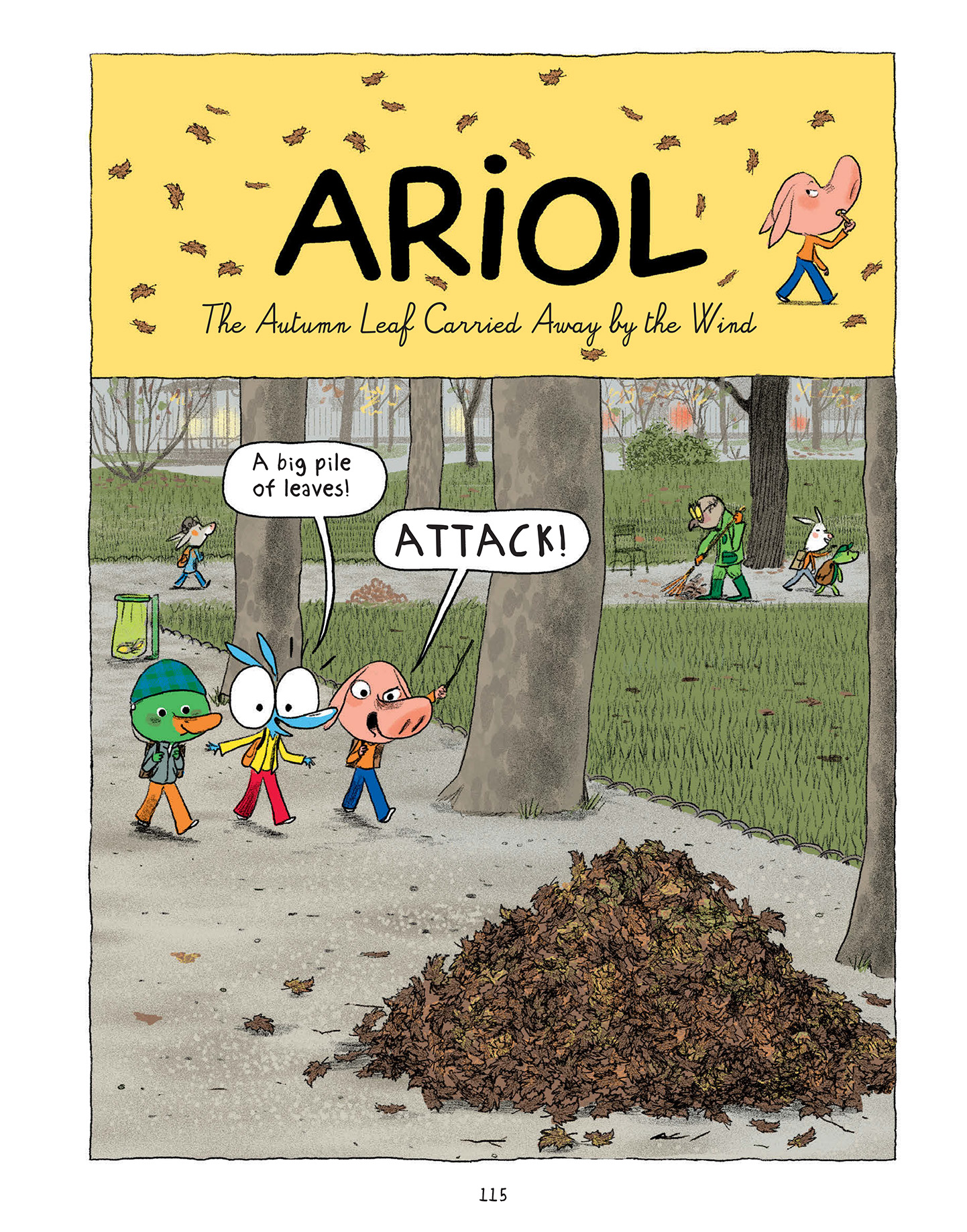 Read online Ariol comic -  Issue # TPB 8 - 117