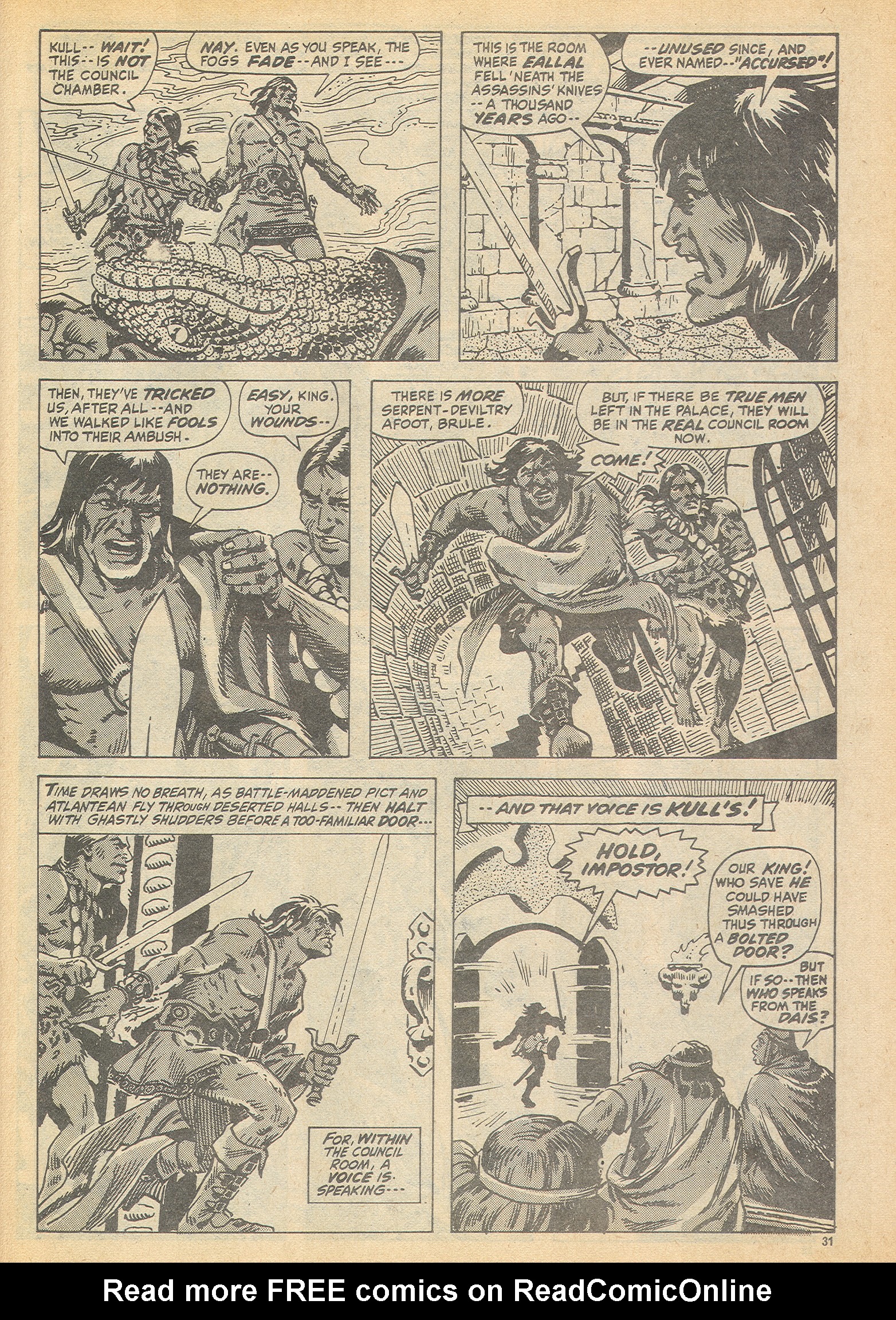 Read online The Savage Sword of Conan (1975) comic -  Issue #4 - 31