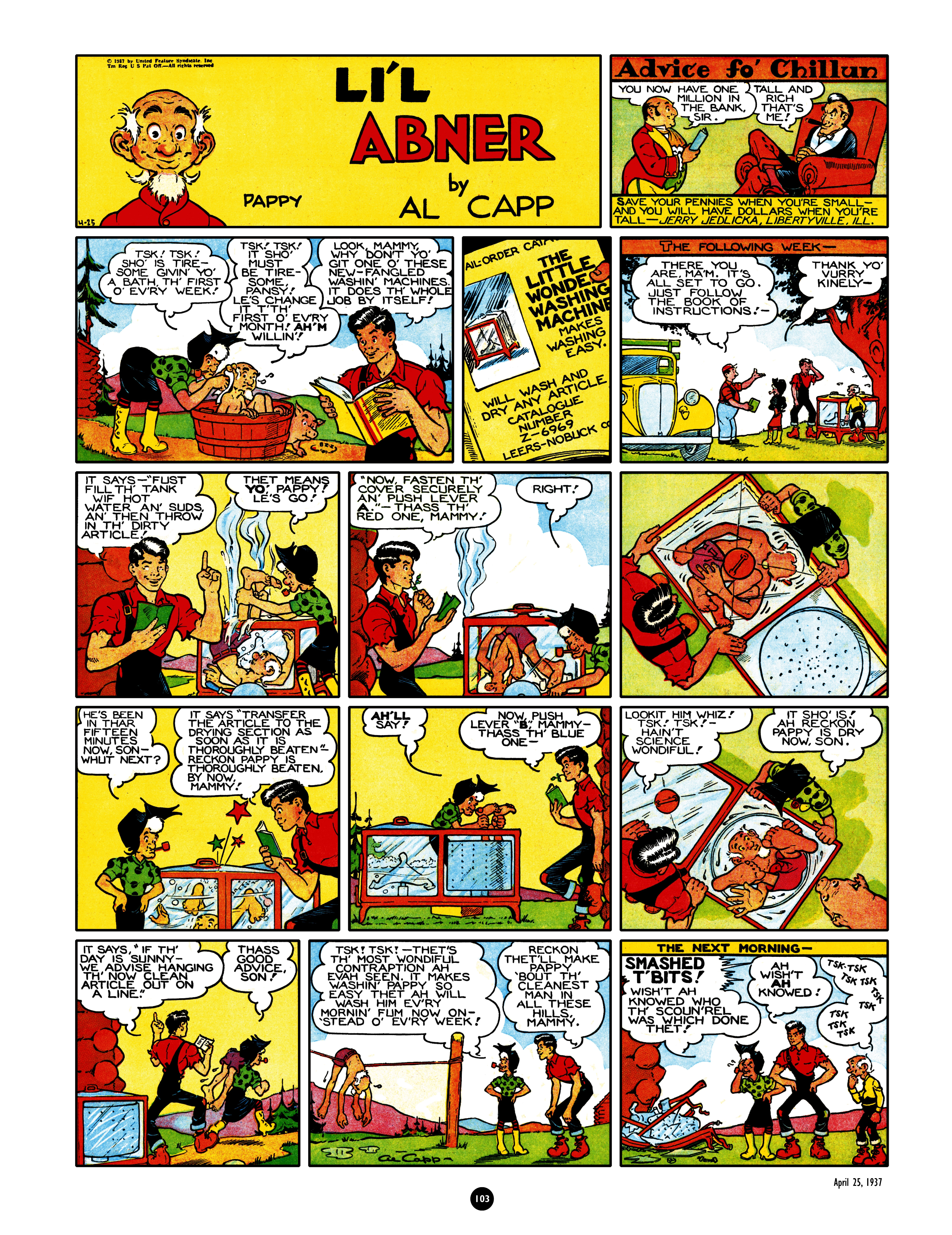 Read online Al Capp's Li'l Abner Complete Daily & Color Sunday Comics comic -  Issue # TPB 2 (Part 2) - 5