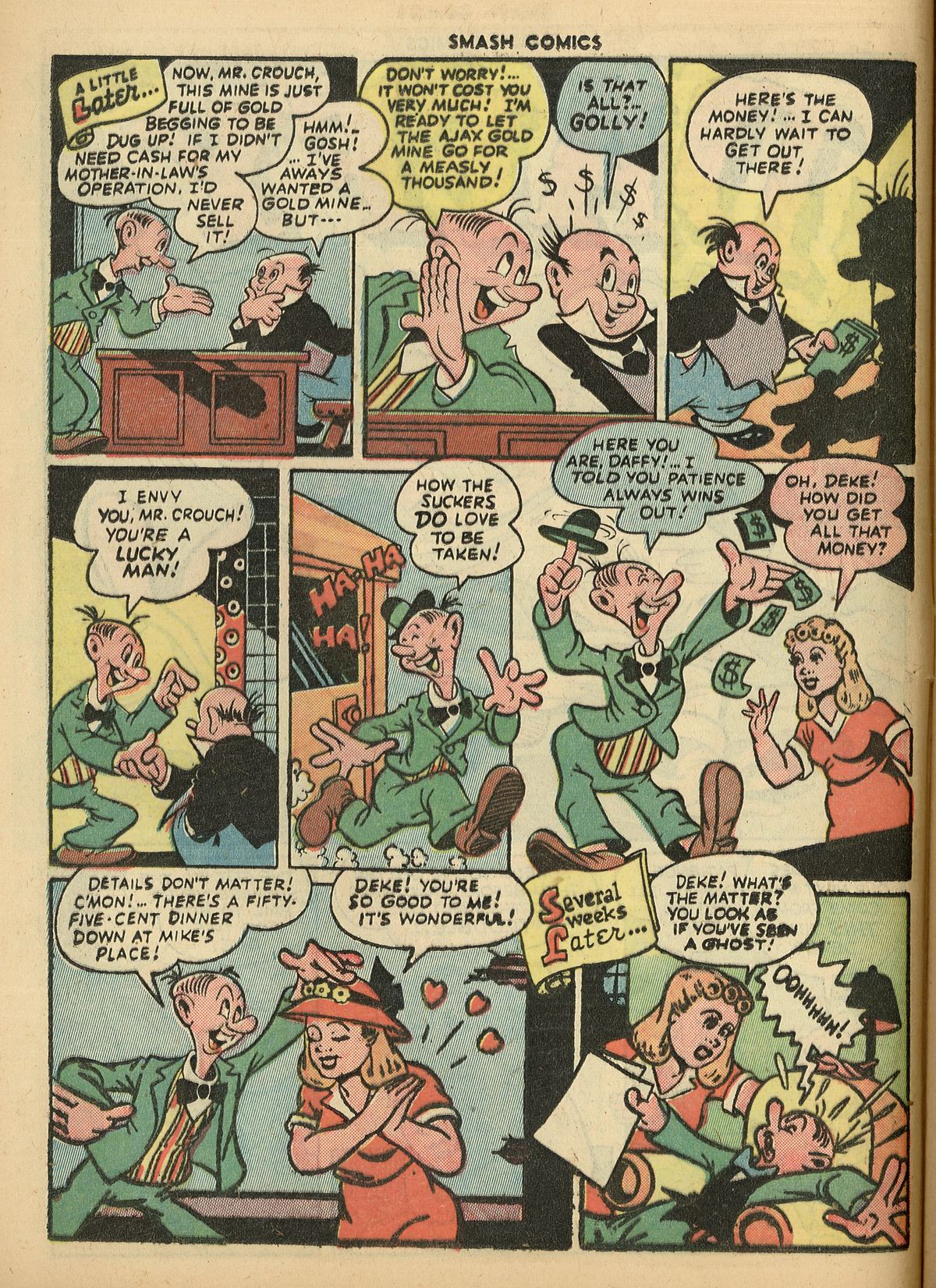 Read online Smash Comics comic -  Issue #49 - 16