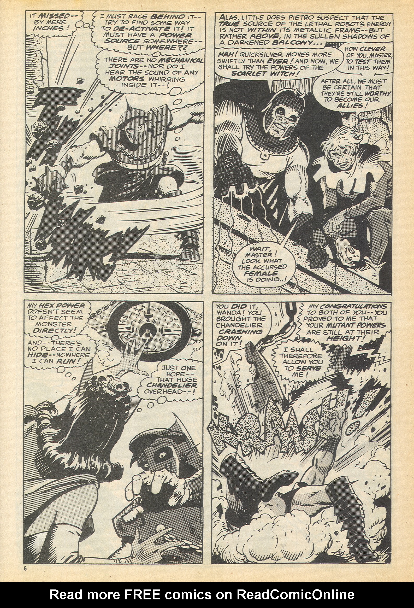 Read online The Avengers (1973) comic -  Issue #61 - 6
