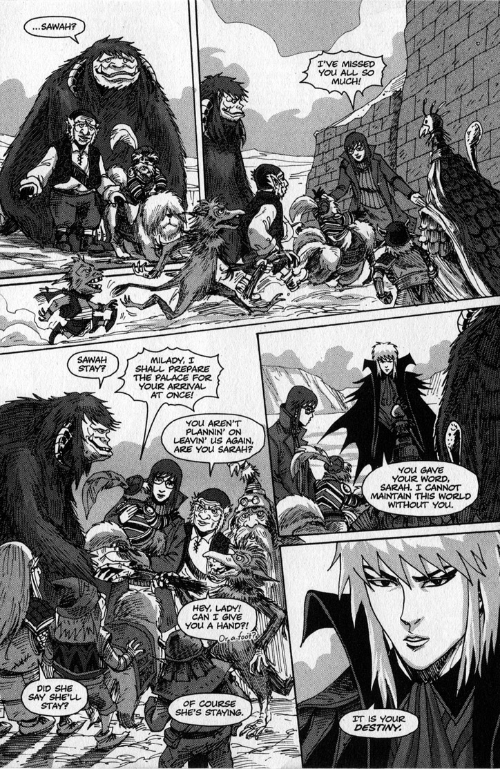 Read online Jim Henson's Return to Labyrinth comic -  Issue # Vol. 4 - 191