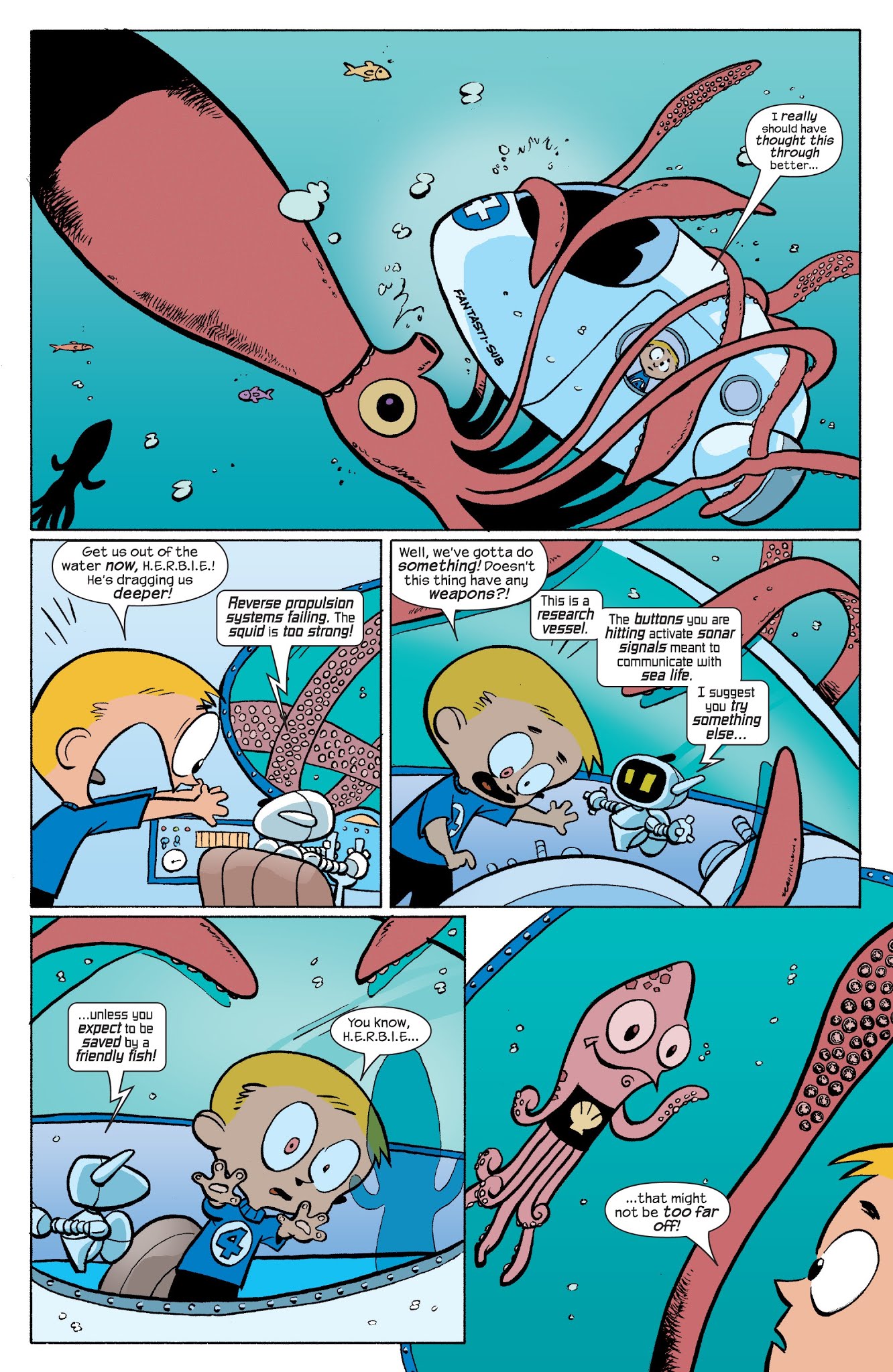 Read online Franklin Richards: A Fantastic Year comic -  Issue # TPB - 16