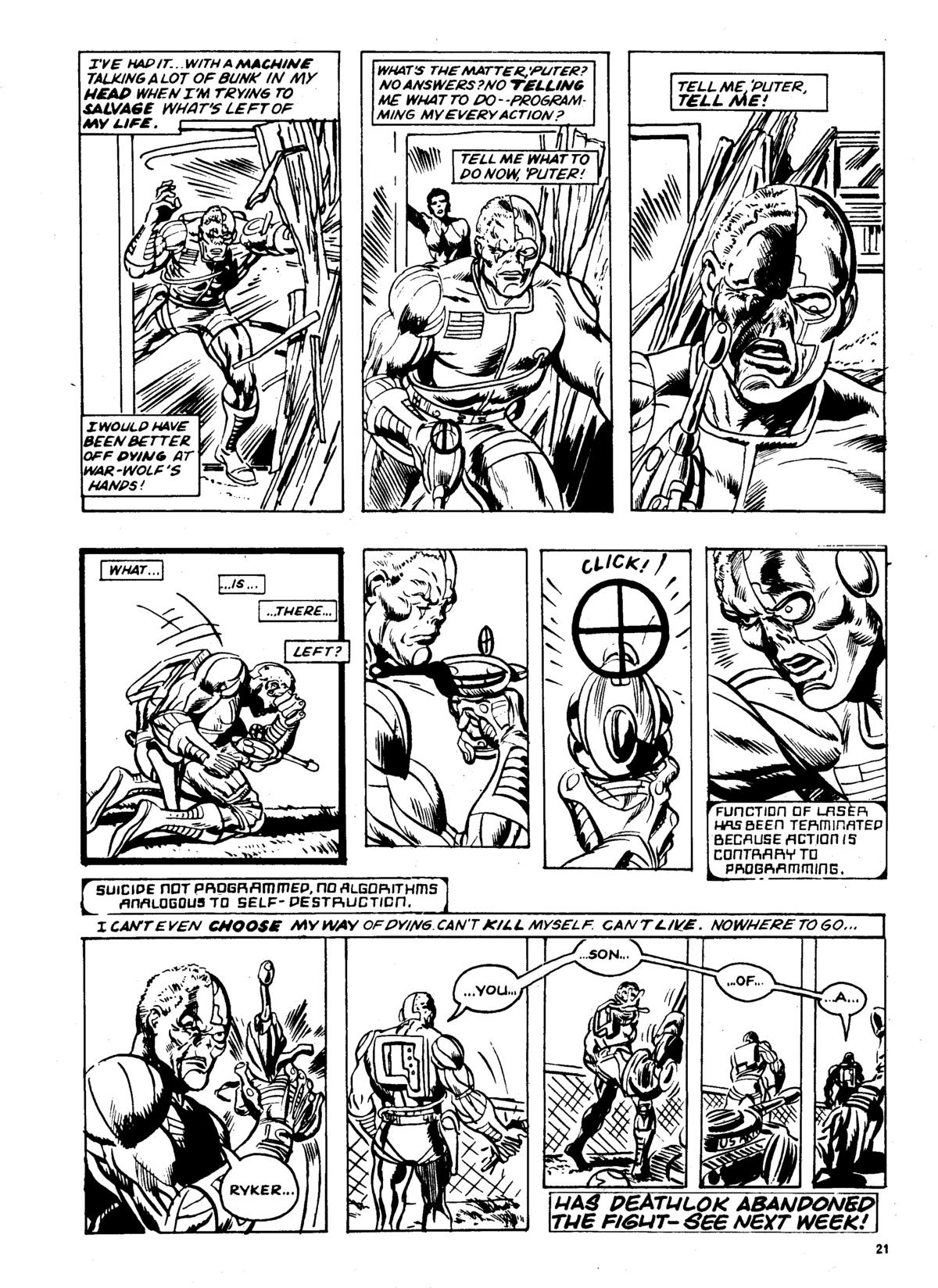 Read online Star Wars Weekly comic -  Issue #95 - 21