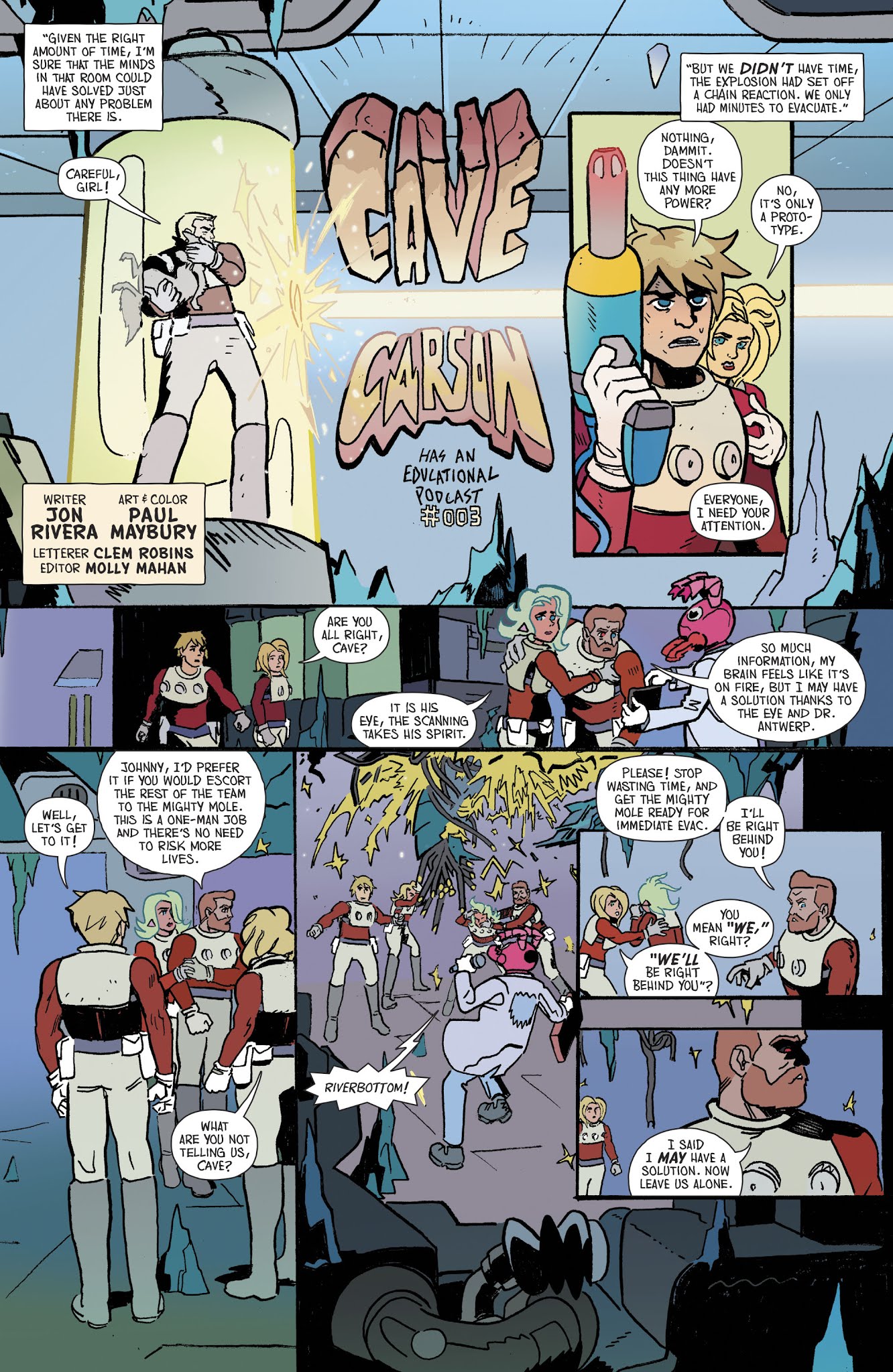 Read online Cave Carson Has An Intersteller Eye comic -  Issue #3 - 25