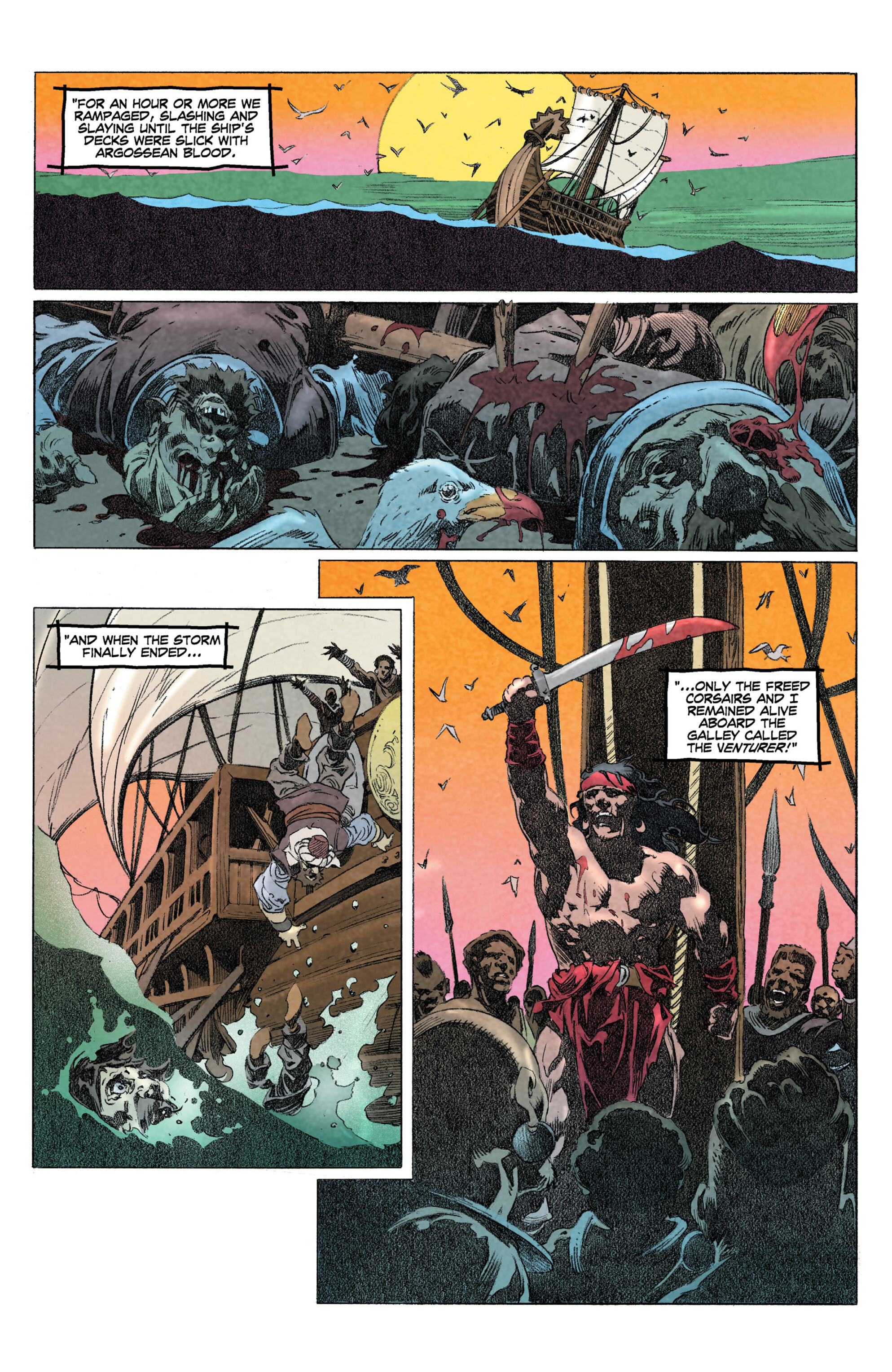 Read online King Conan Chronicles Epic Collection comic -  Issue # Wolves And Dragons (Part 2) - 89