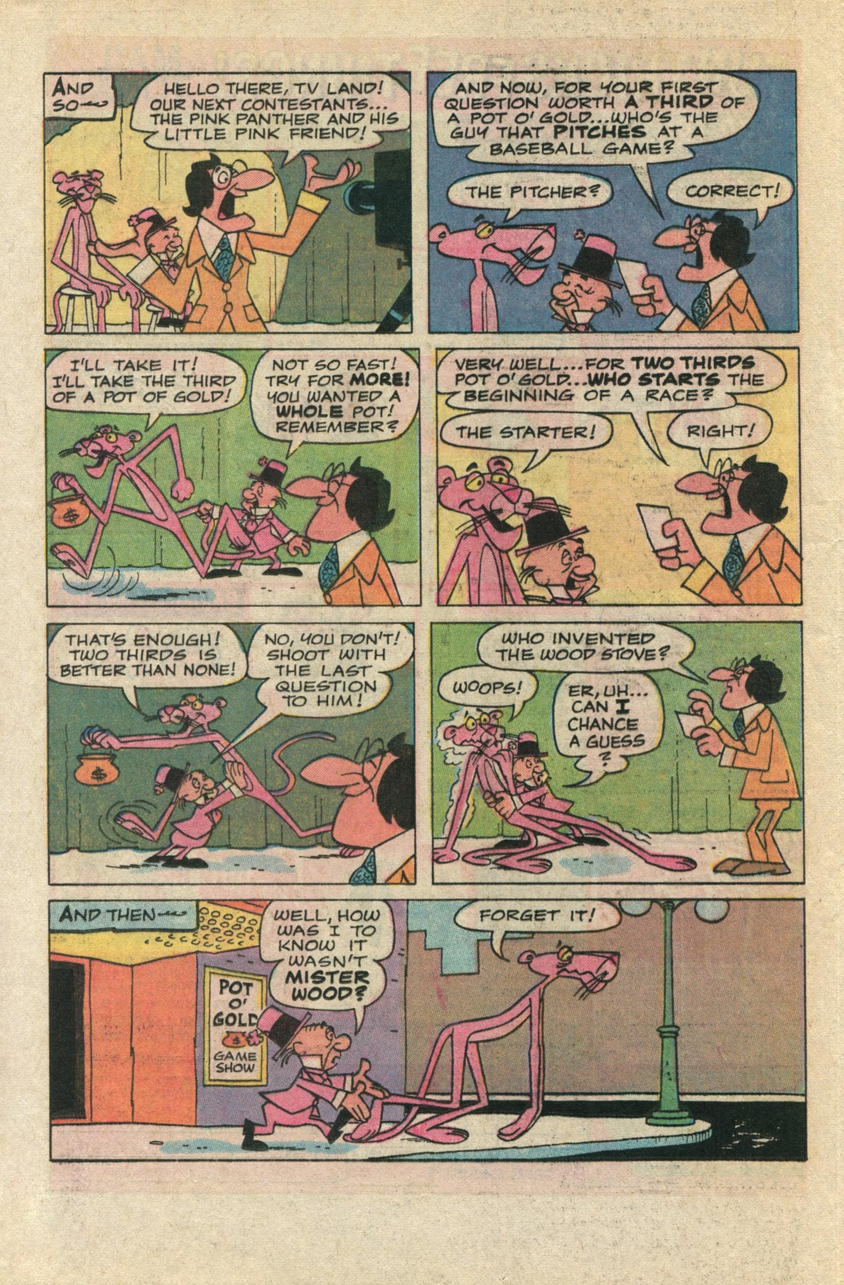 Read online The Pink Panther (1971) comic -  Issue #33 - 16