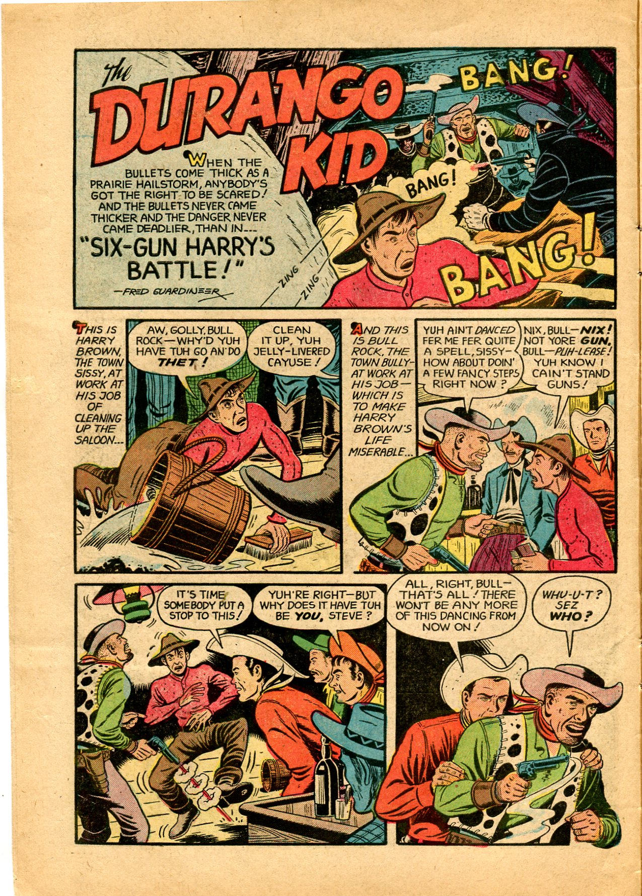 Read online Charles Starrett as The Durango Kid comic -  Issue #29 - 10
