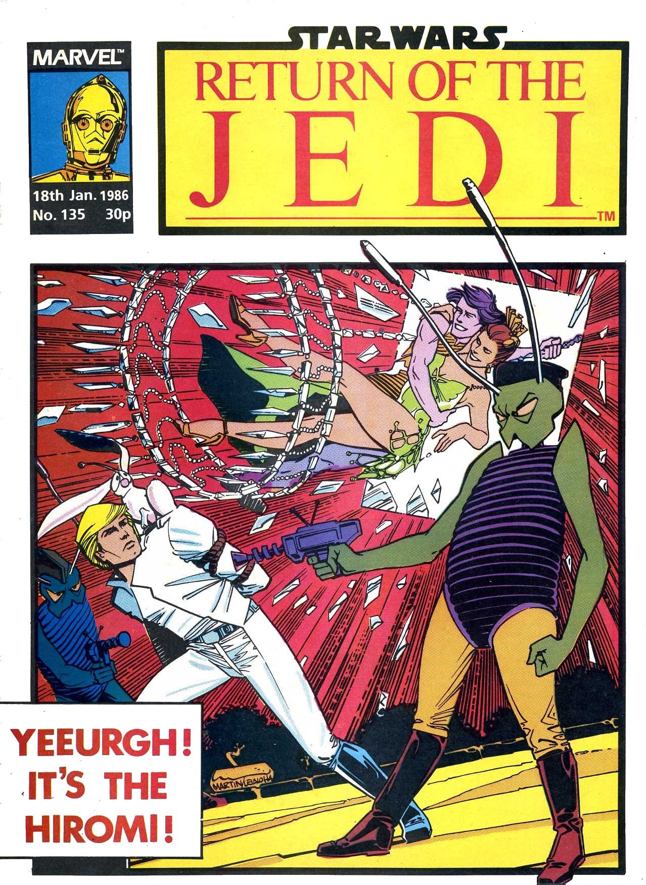 Read online Return of the Jedi comic -  Issue #135 - 1
