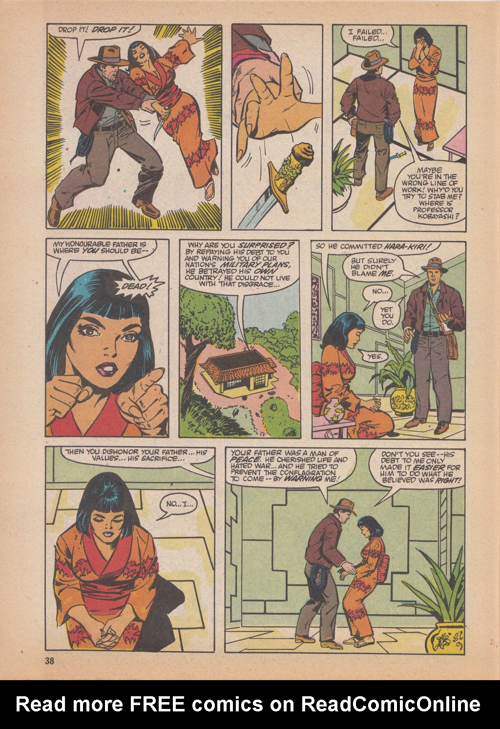 Read online Indiana Jones comic -  Issue #10 - 38