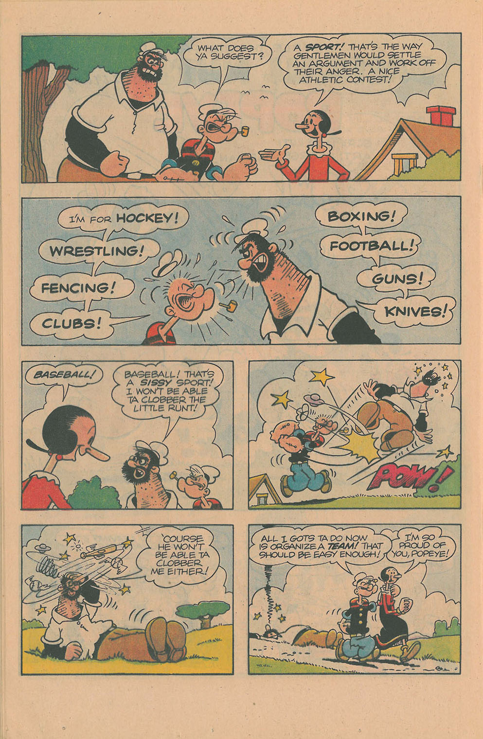 Read online Popeye (1948) comic -  Issue #171 - 20