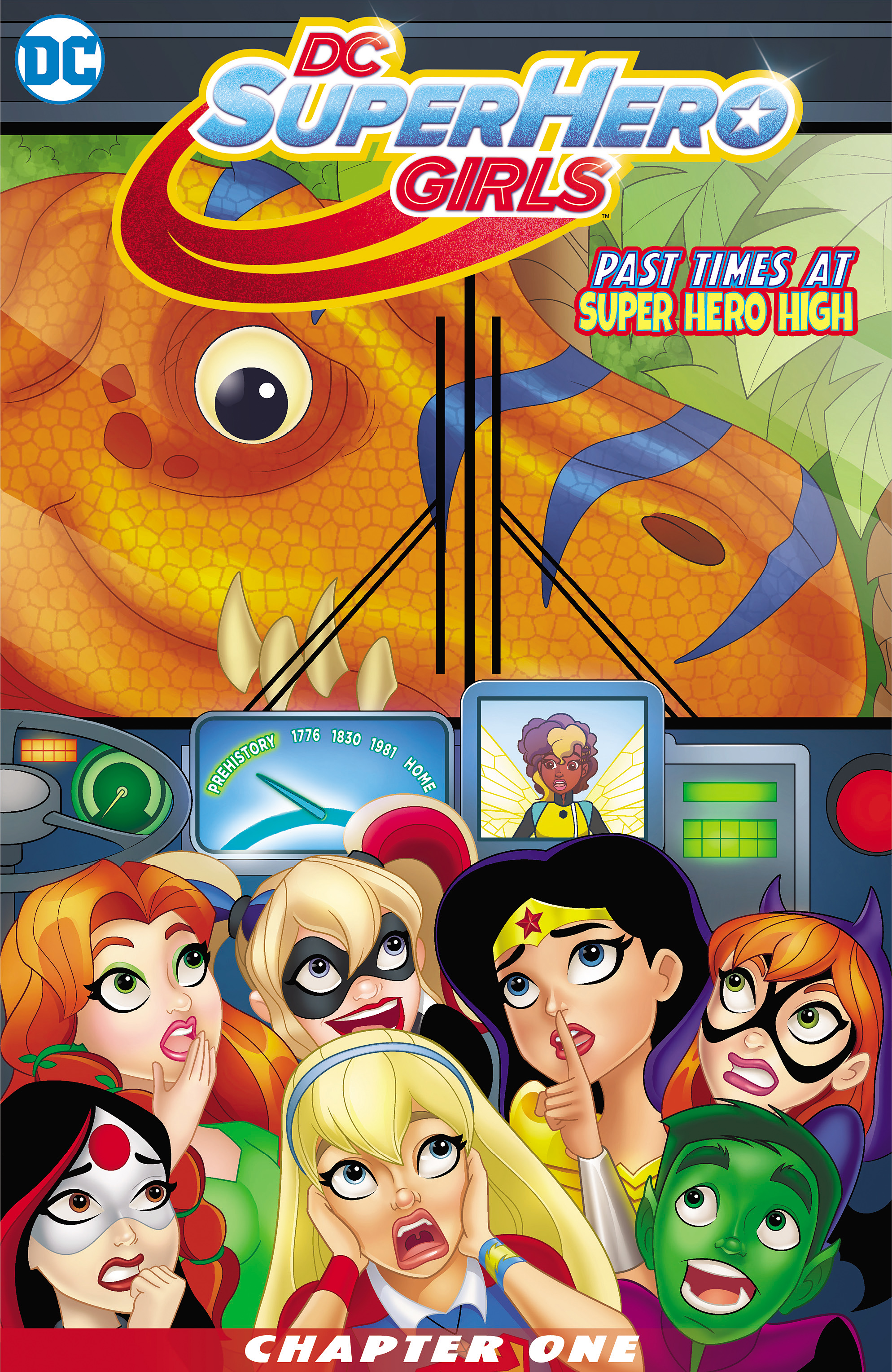 Read online DC Super Hero Girls: Past Times at Super Hero High comic -  Issue #1 - 2